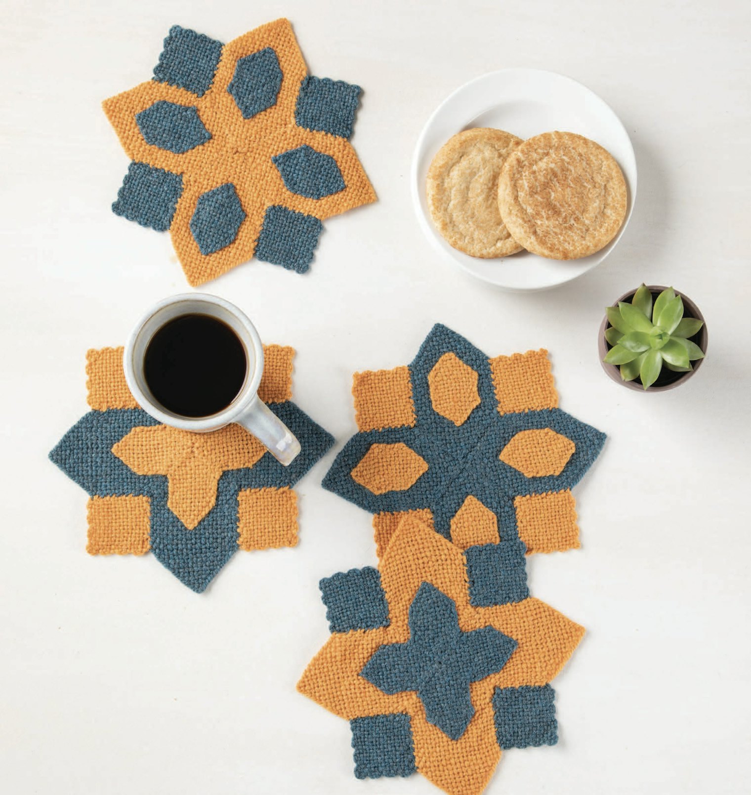Scandinavian Stardust Doilies