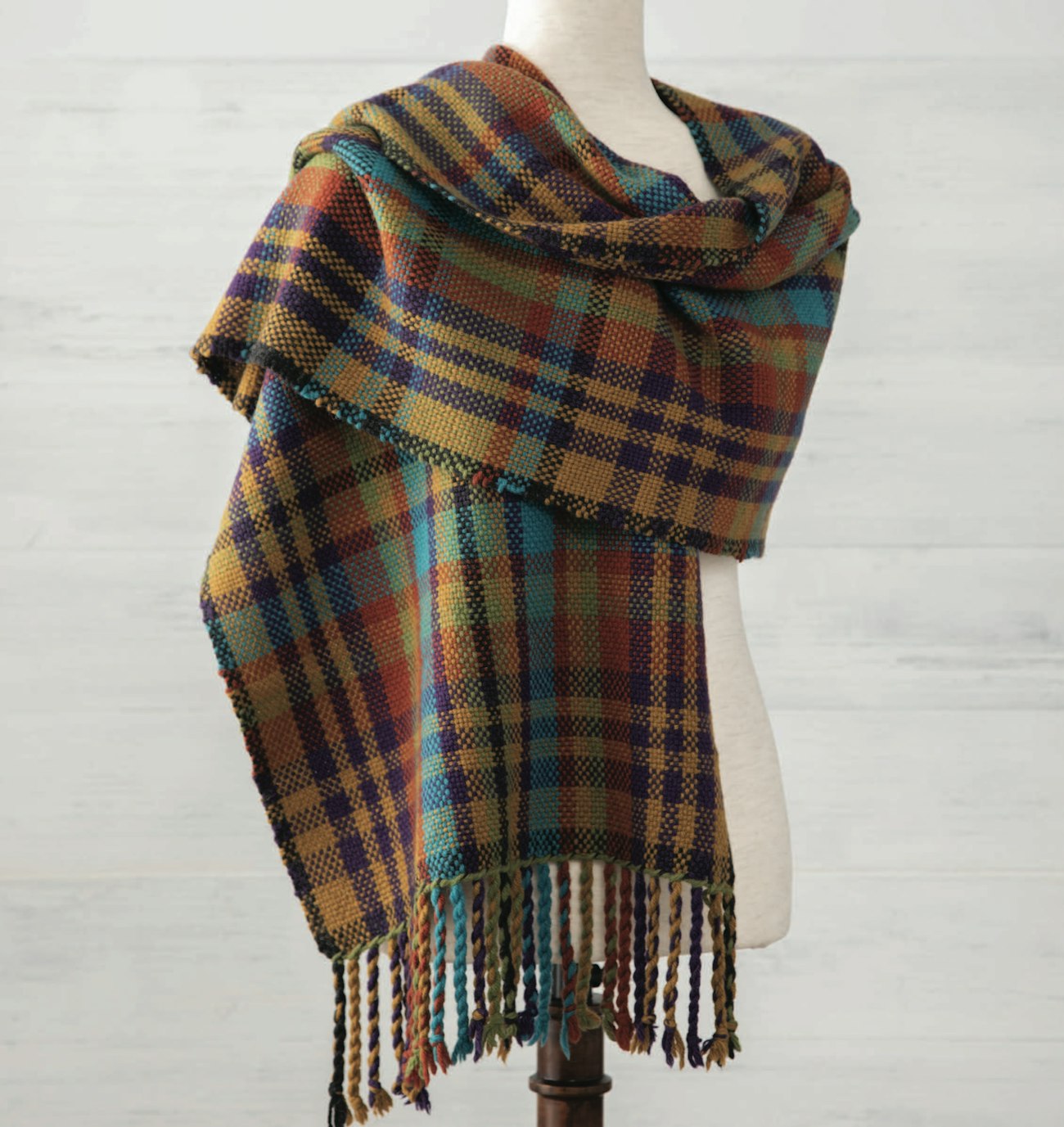 A Stash-Busting Blanket Scarf by Kellie Frances Reid