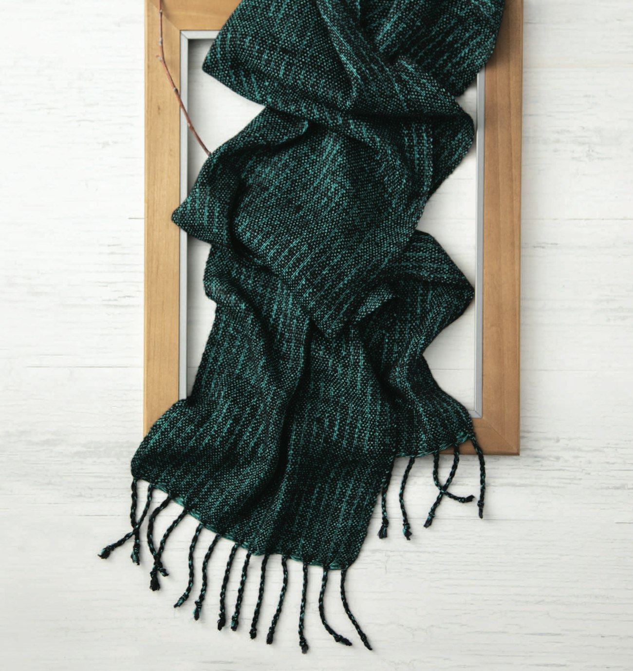 Glowing Emerald Scarf by Lindsay Wiseman