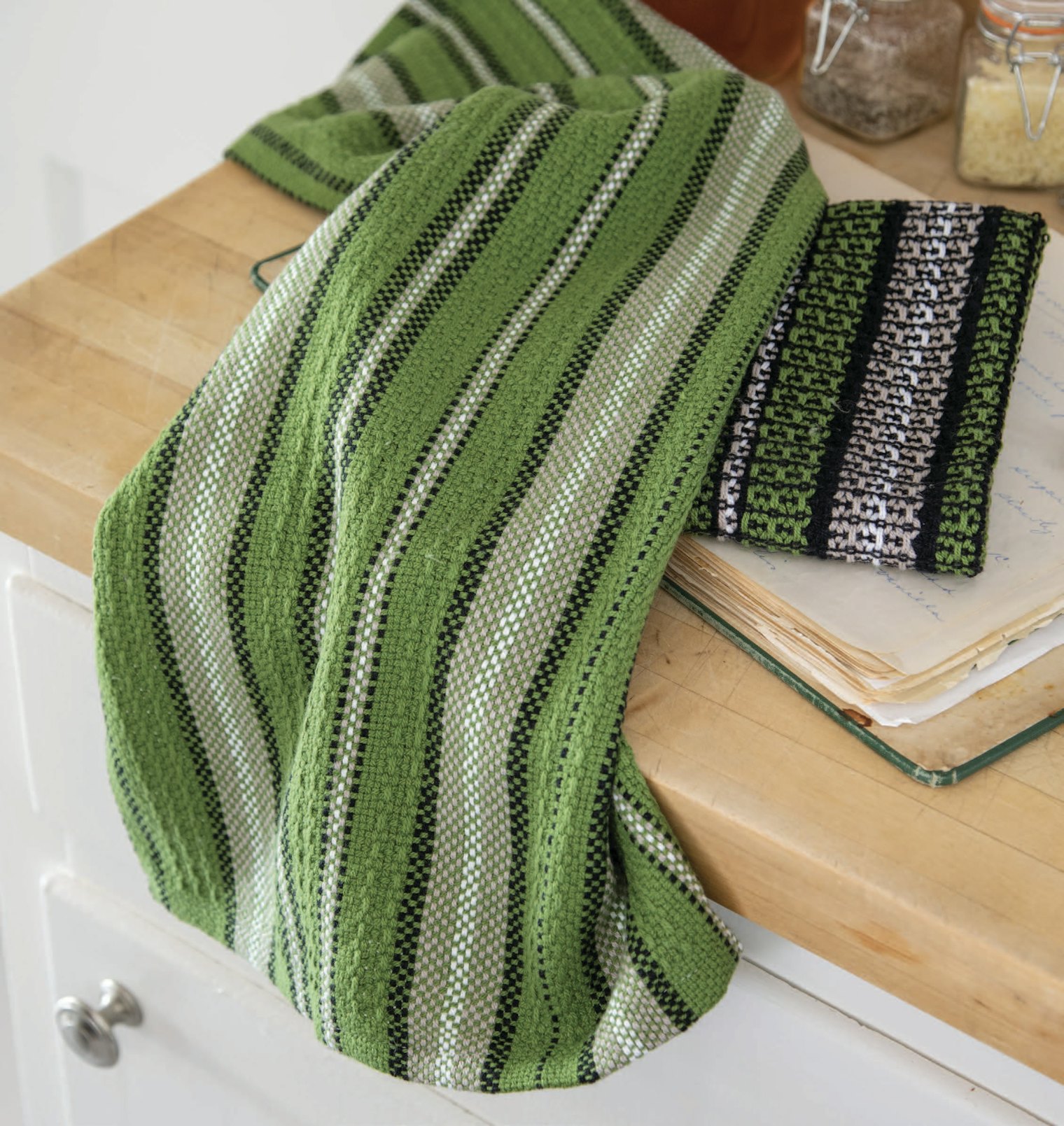 Modern Stripe Tea Towels by Tammy Bast from Holiday 2021.
