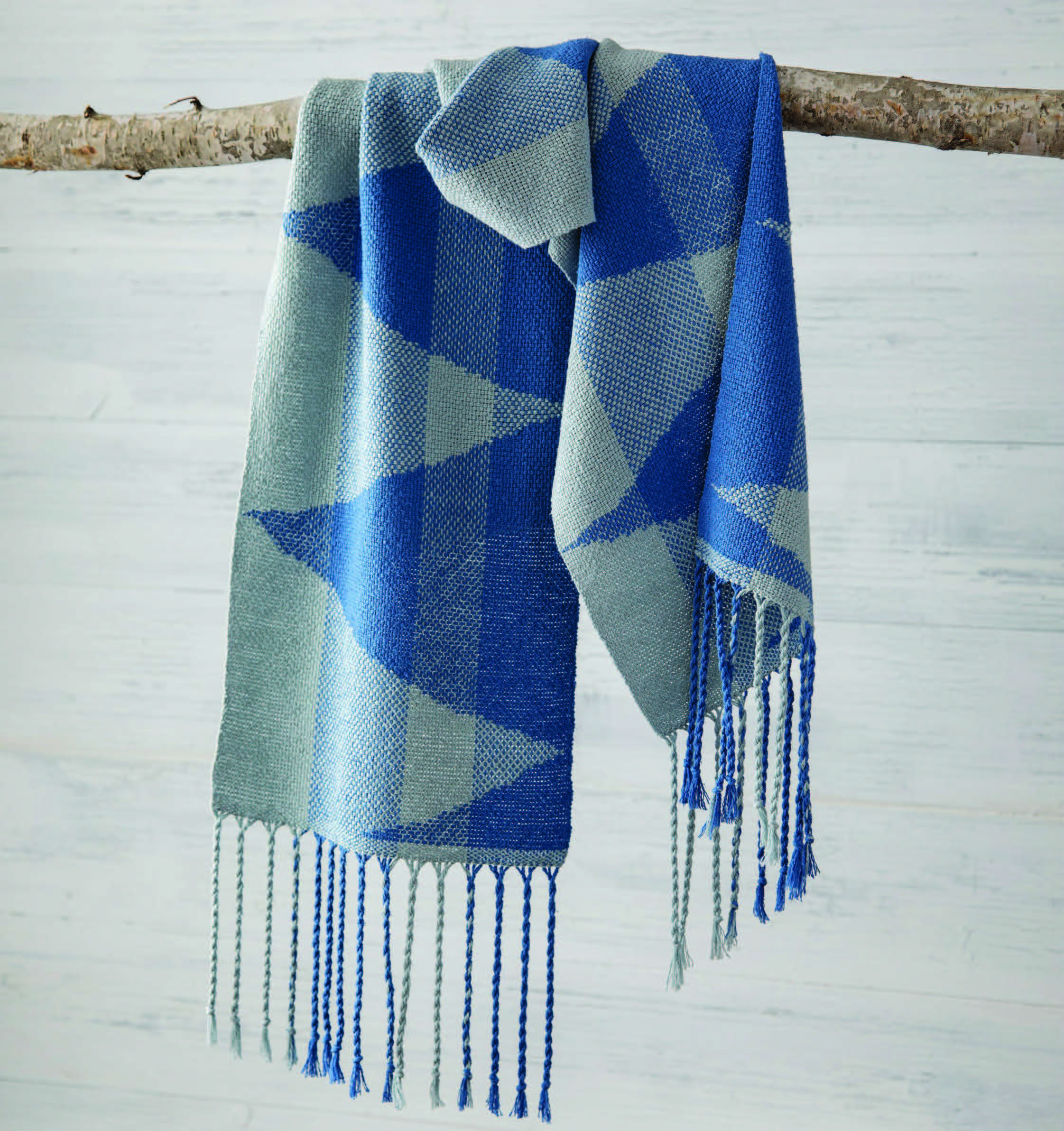 Snowy Mountains Scarf Image