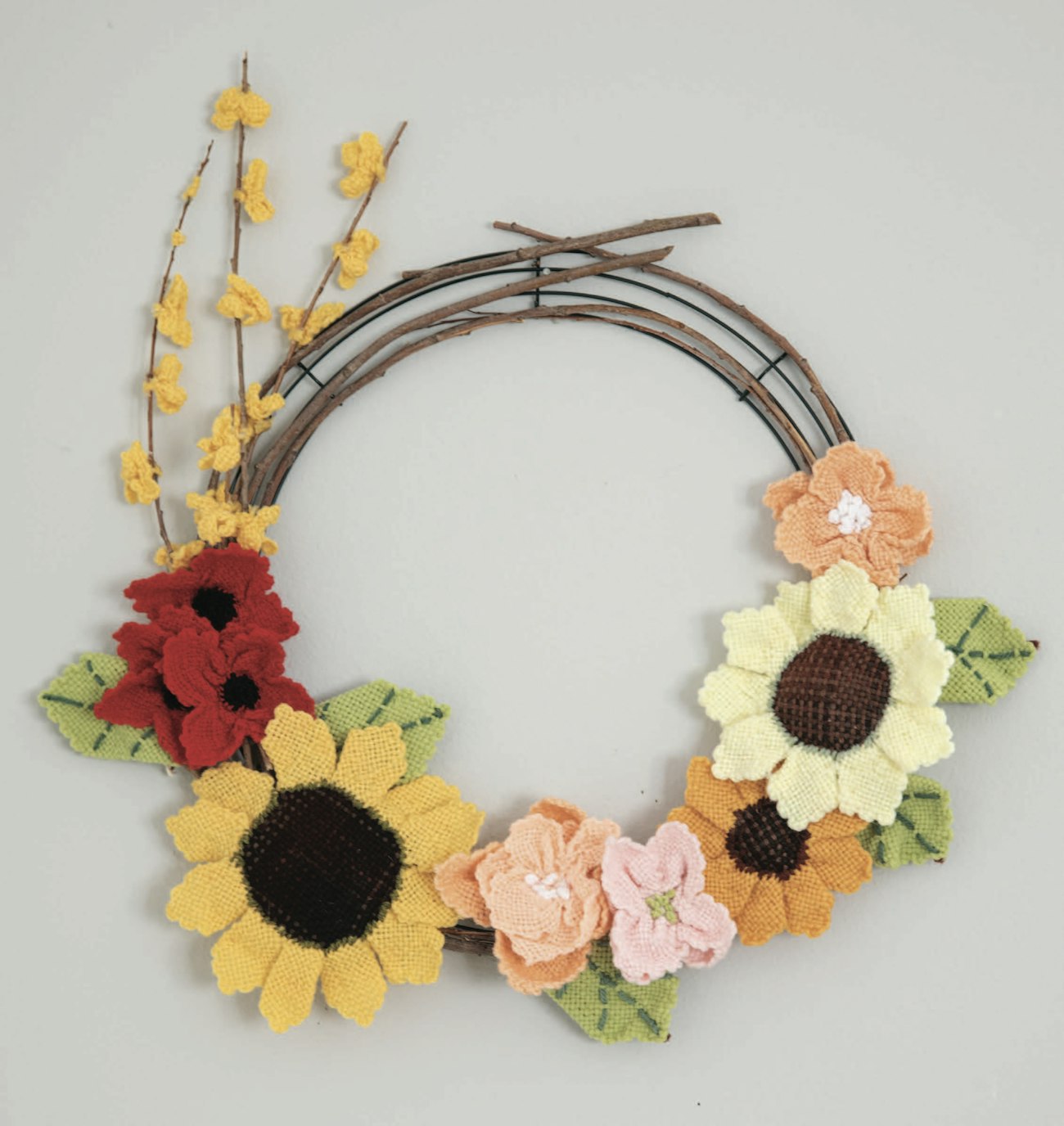 Spring into Summer Wreath by Margaret Stump