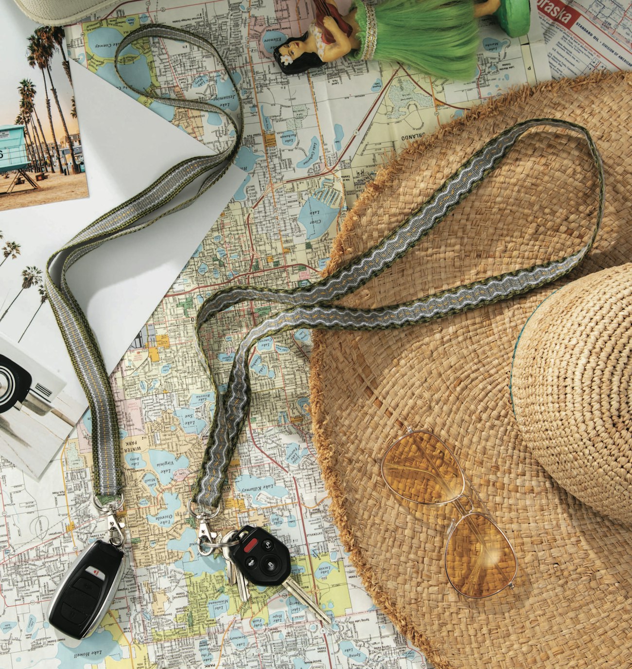 Road Trip Lanyards by Angela K. Schneider