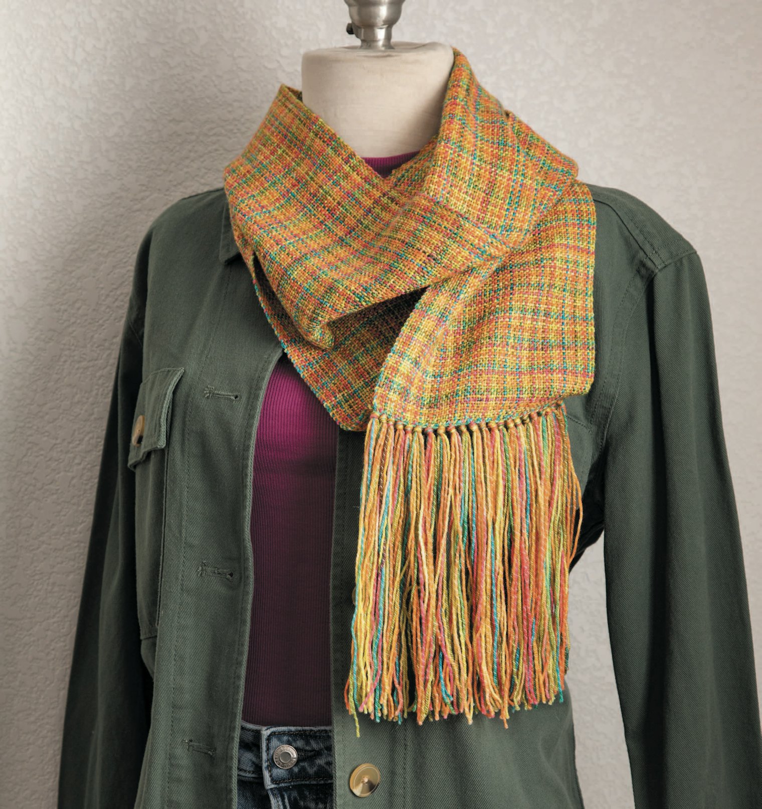 Infinitely Spectacular Scarf by Angela Tong