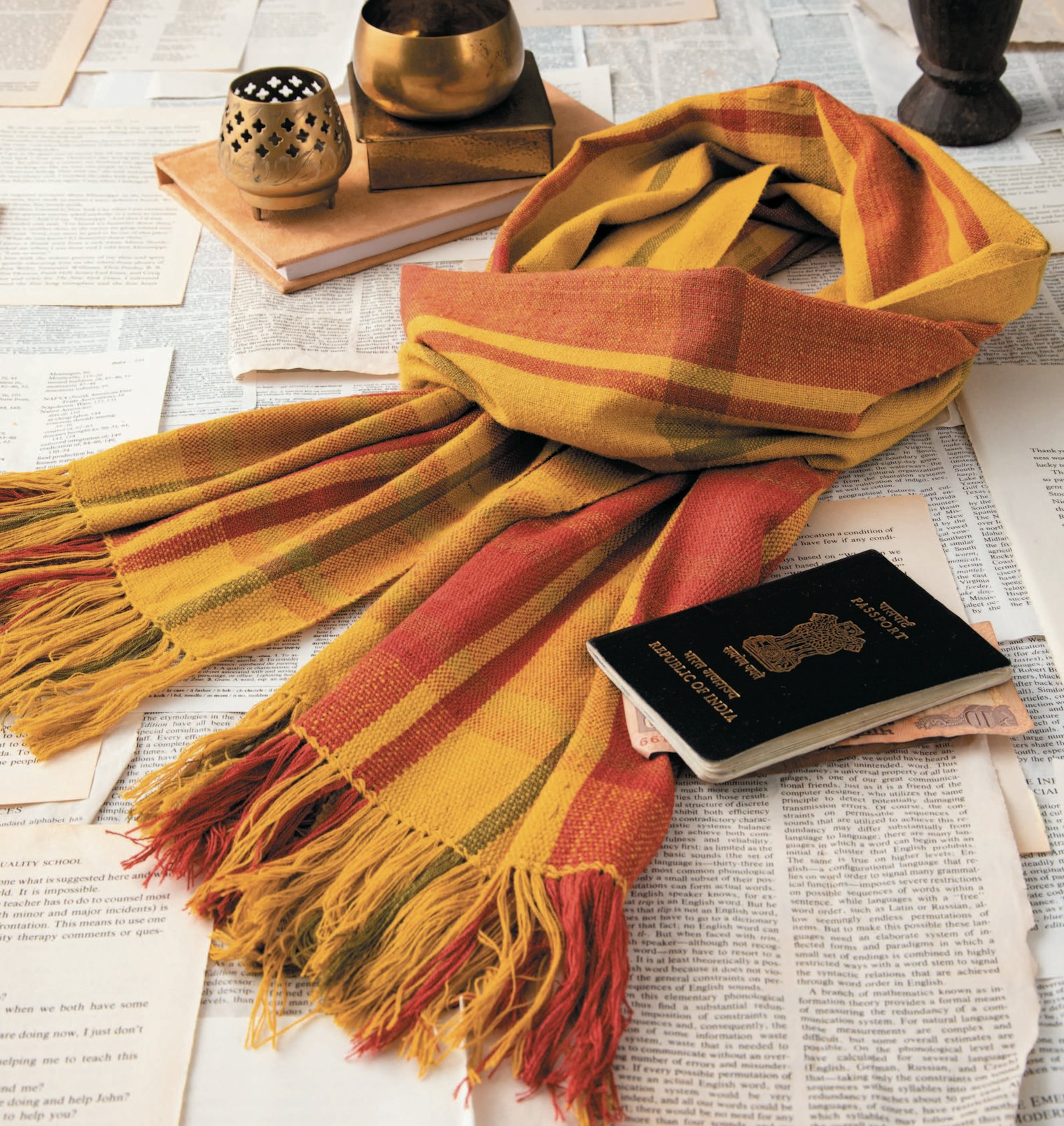 Meghalaya Scarf by Shilpa Nagarkar