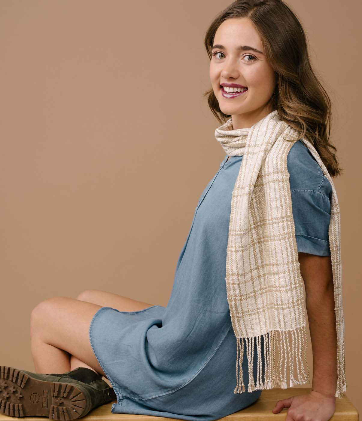 Fibonacci Flow Scarf Image