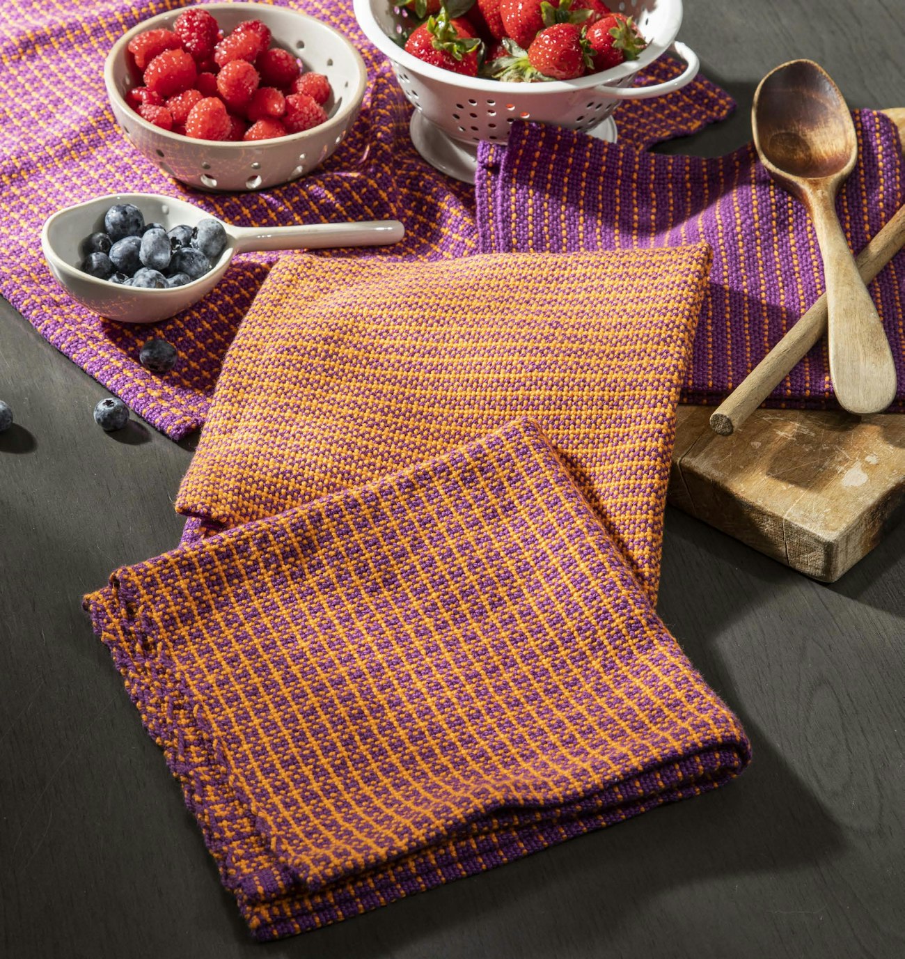 Summer Fruit Napkins by Christine Jablonski. Photo by Matt Graves
