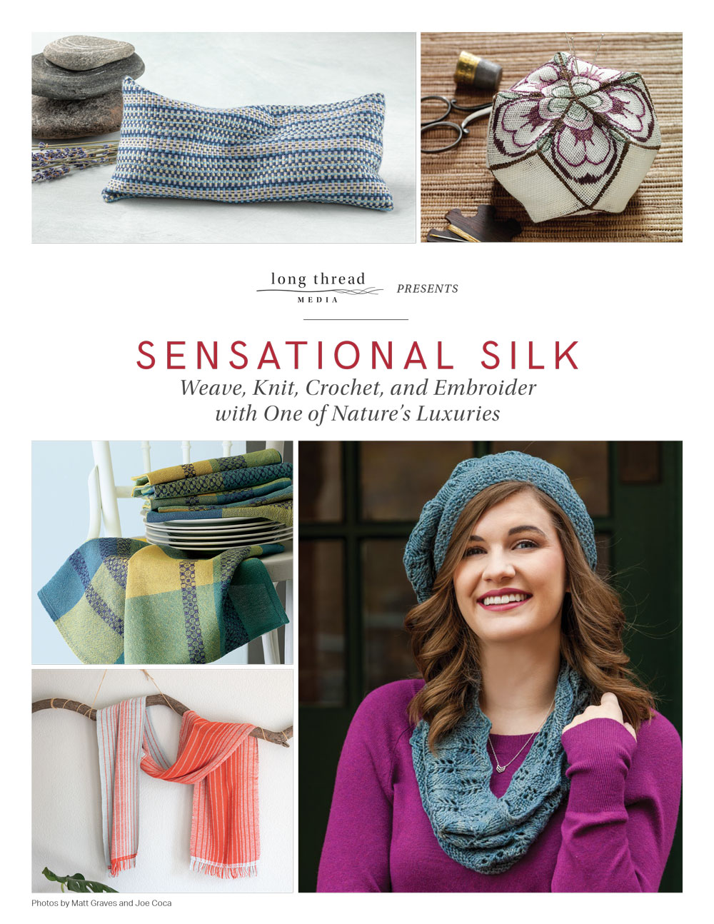 Sensational Silk: Weave, Knit, Crochet, and Embroider with One of Nature’s Luxuries | eBook Image
