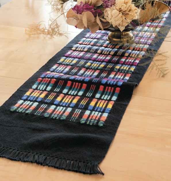 Gothic Glass Table Runner | Little Looms Library