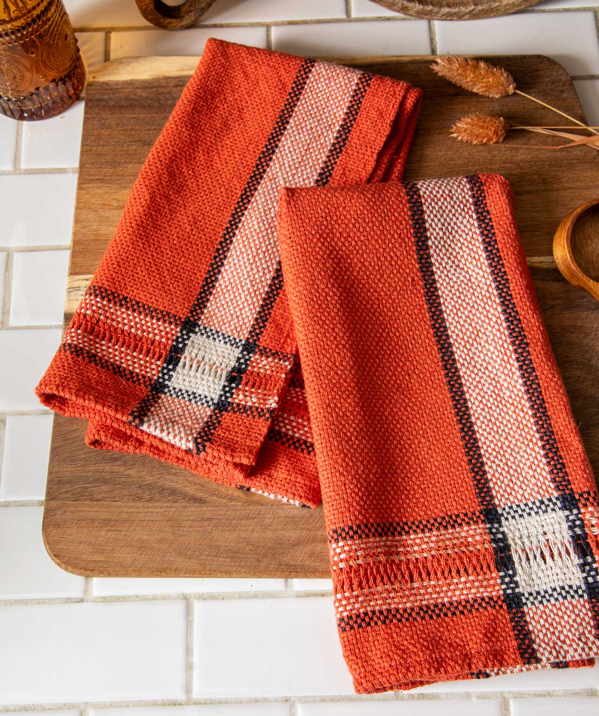Red Brick Road Towels Image