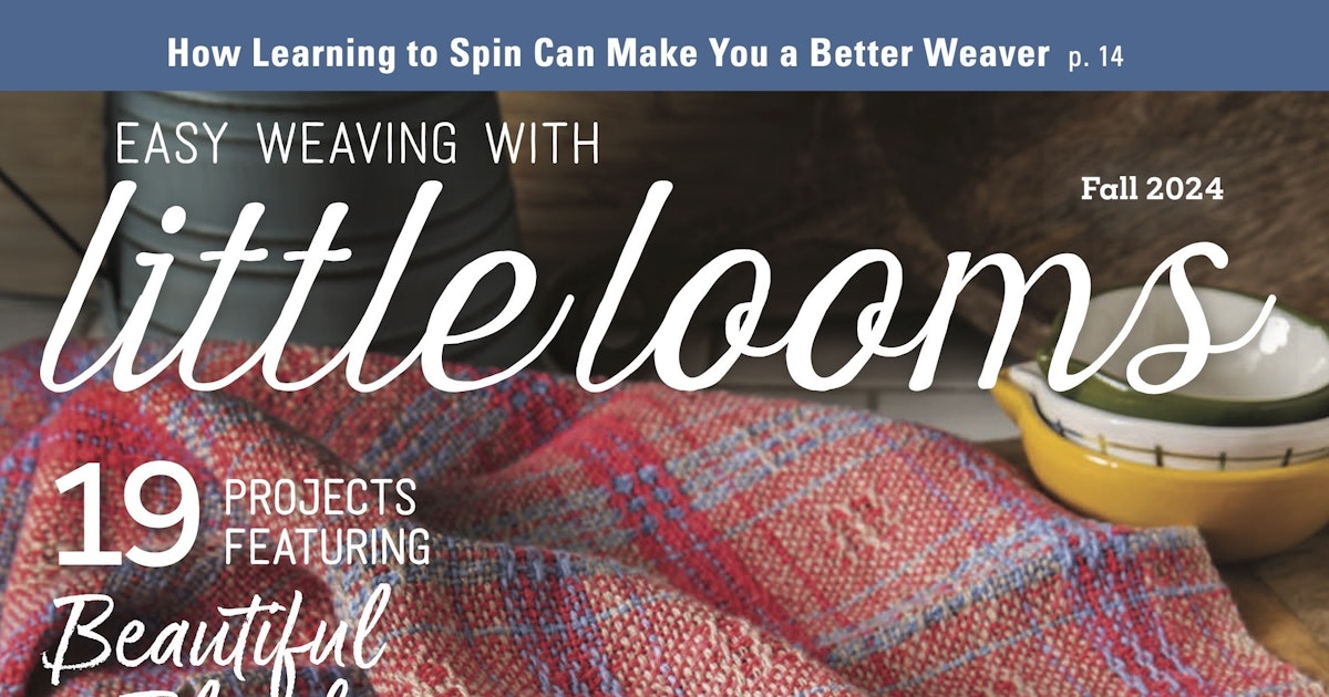 Easy Weaving with Little Looms Fall 2024 | Little Looms Library