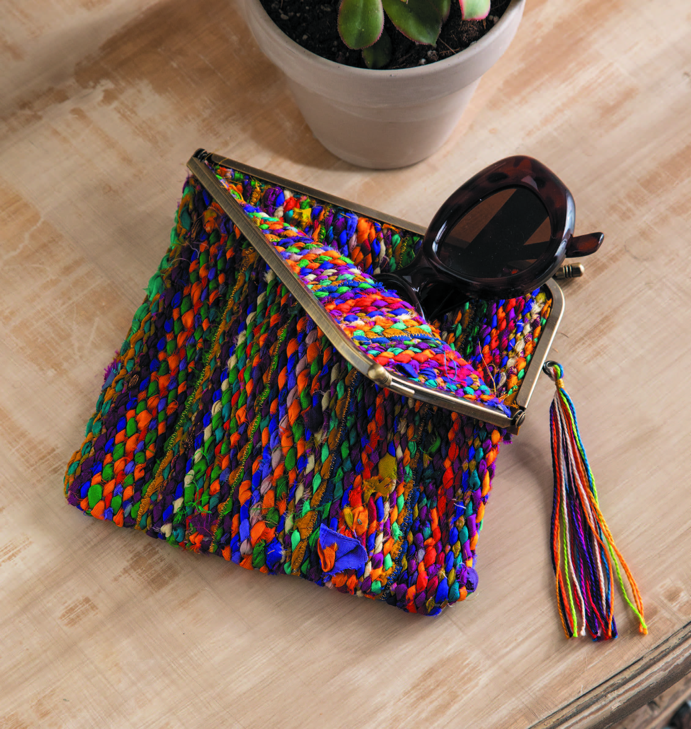 Rags to Riches Clutch Image