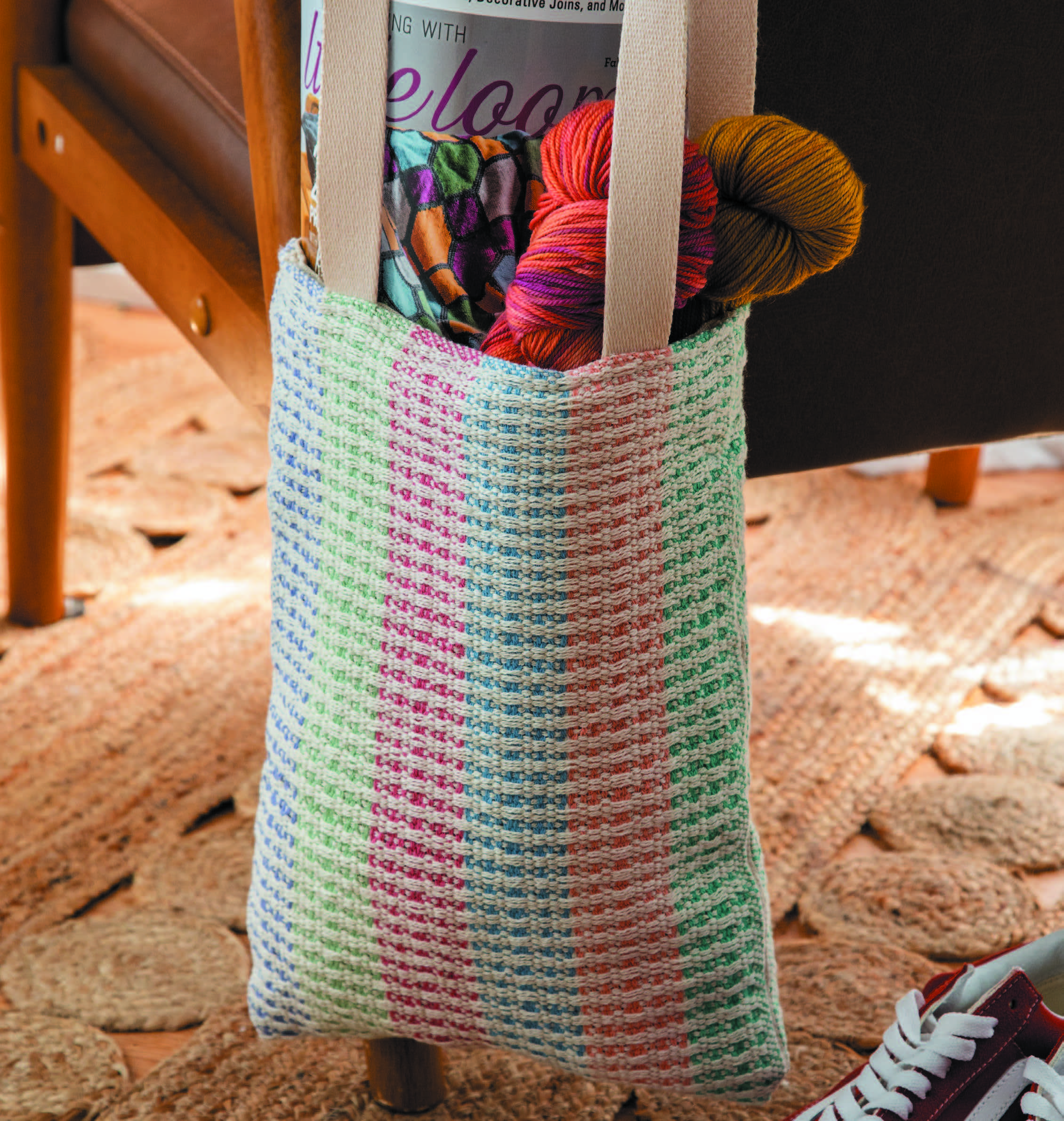 Spring Stripes Tote Image