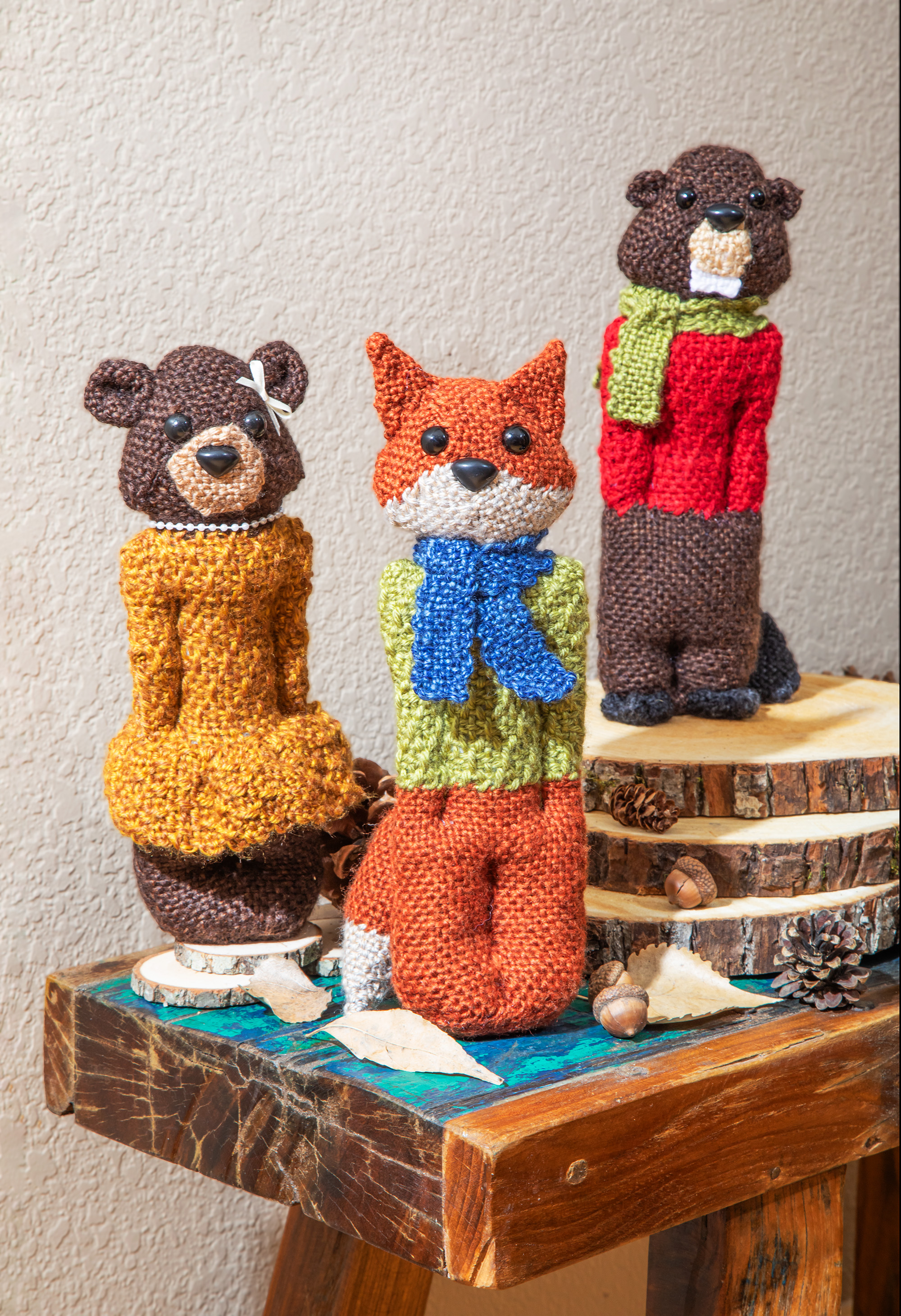 Timberland Townies: Fox, Bear, and Beaver Image