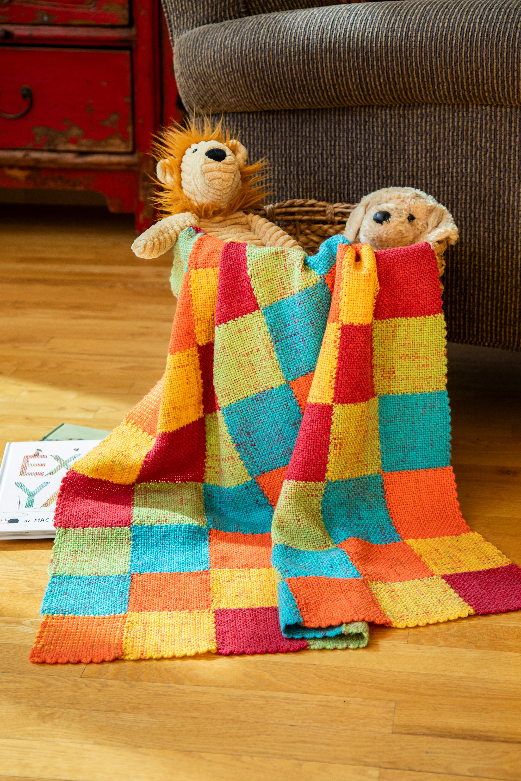 Patchwork Baby Blanket Image