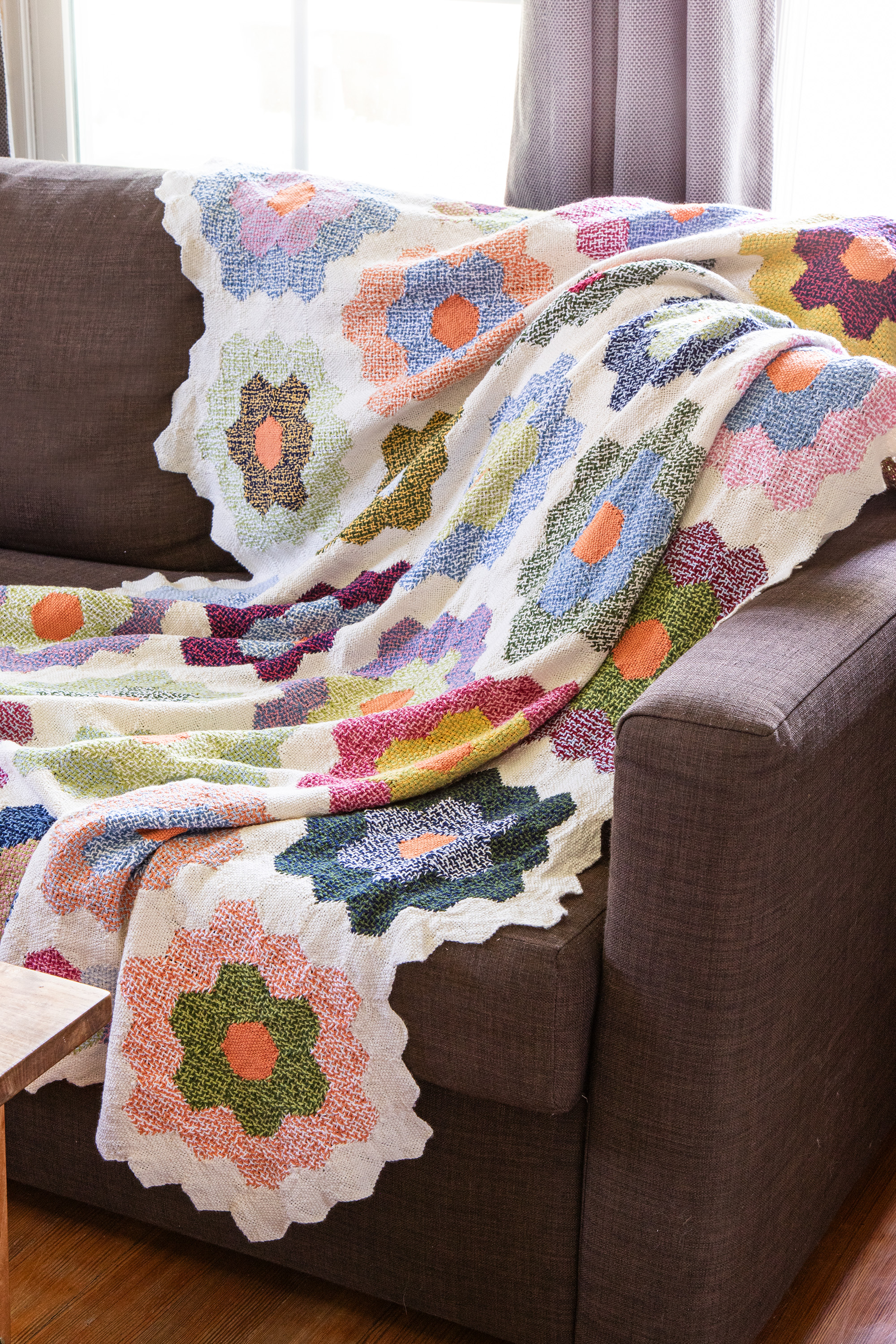 Flower Garden Throw Image