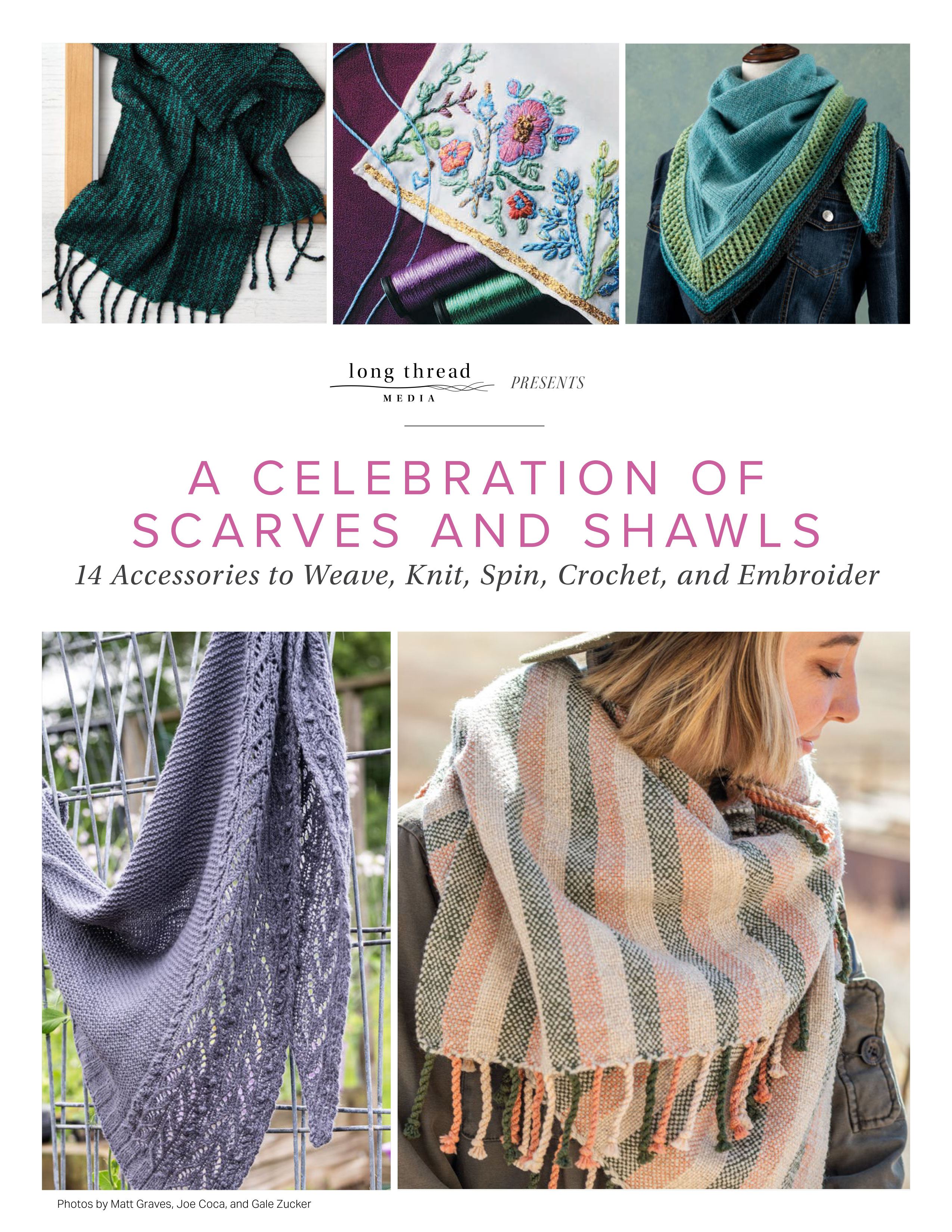 A Celebration of Scarves and Shawls | 14 Patterns | eBook Image