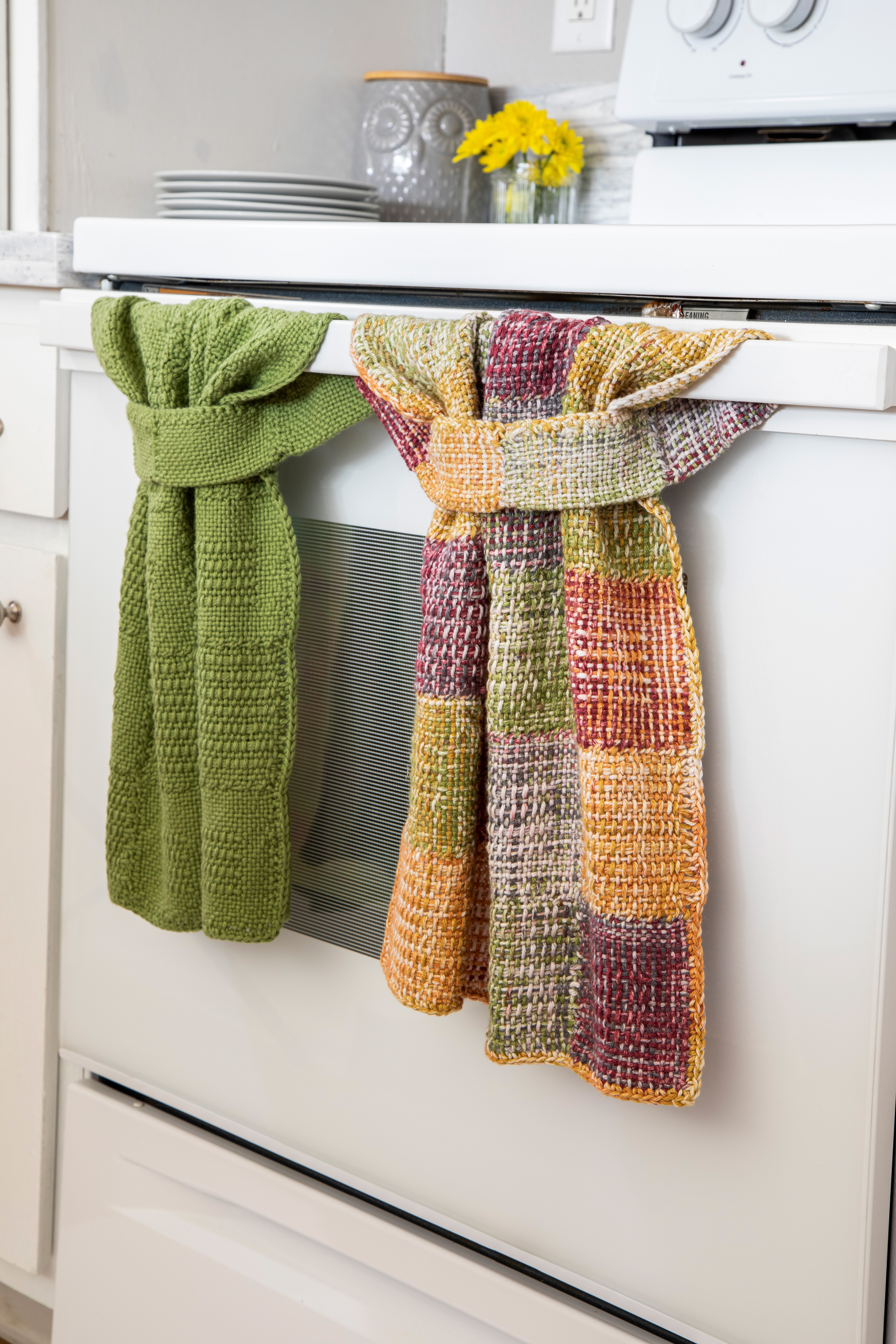 Fields from Afar Dish Towel Image