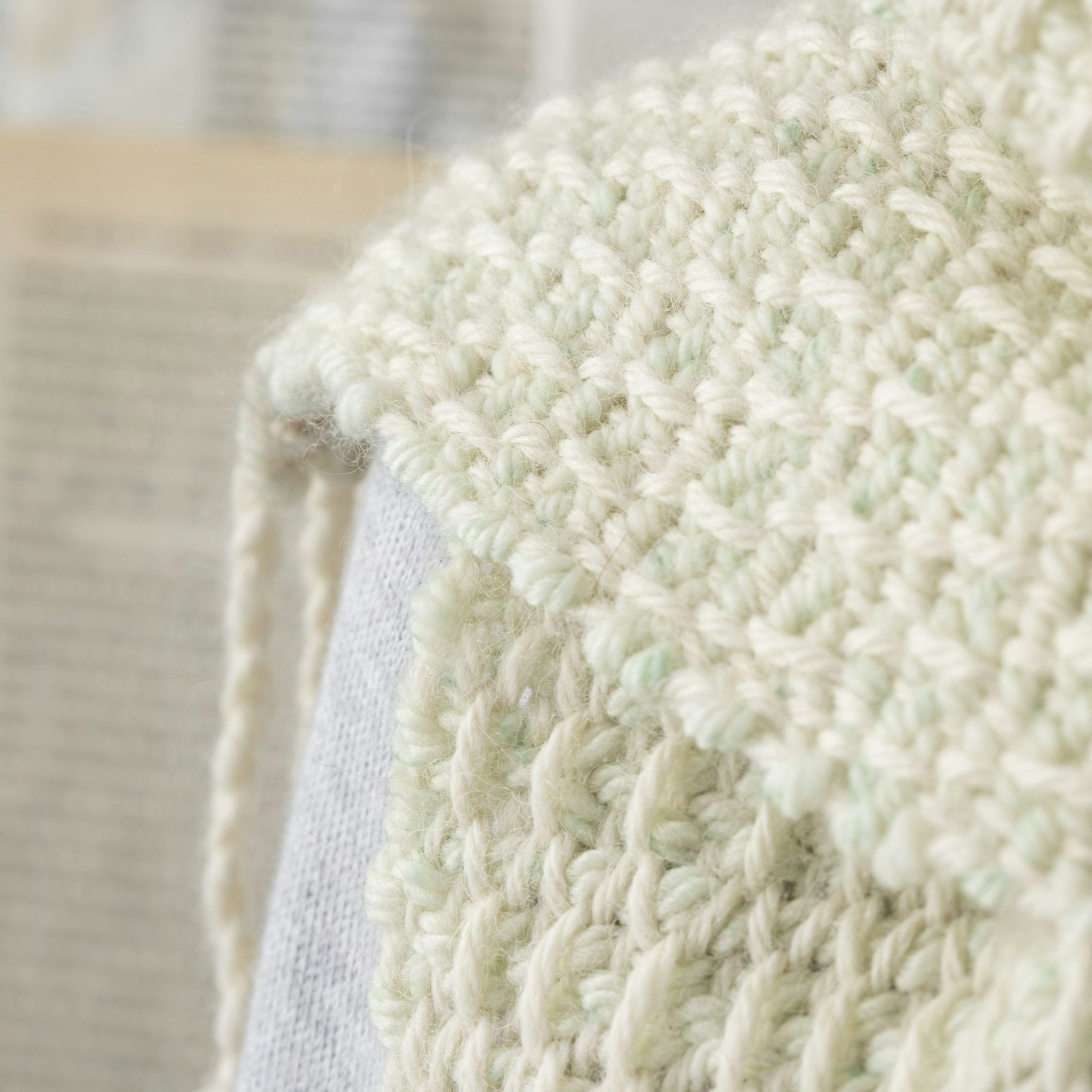 Spiderweb Scarf by Nancy Peck. Photo by Matt Graves