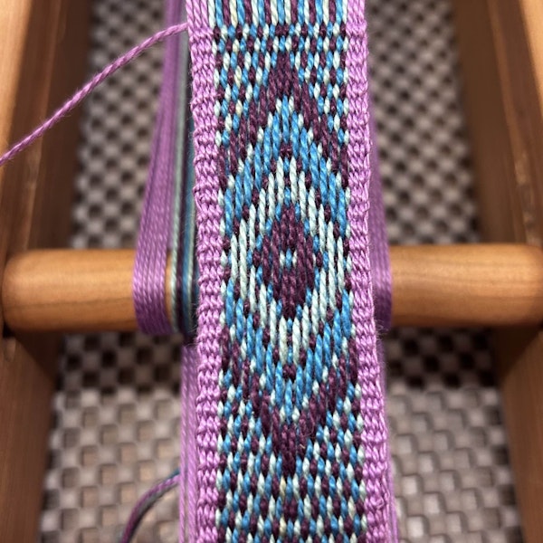For her border, Christina wanted to use a color present in her pick-up design, just in a lighter value.