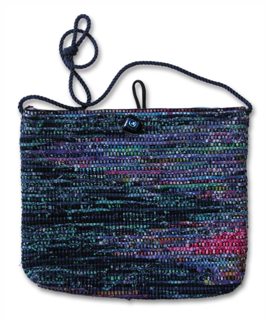 Freestyle Rag-Weaving for a Shoulder Bag Image