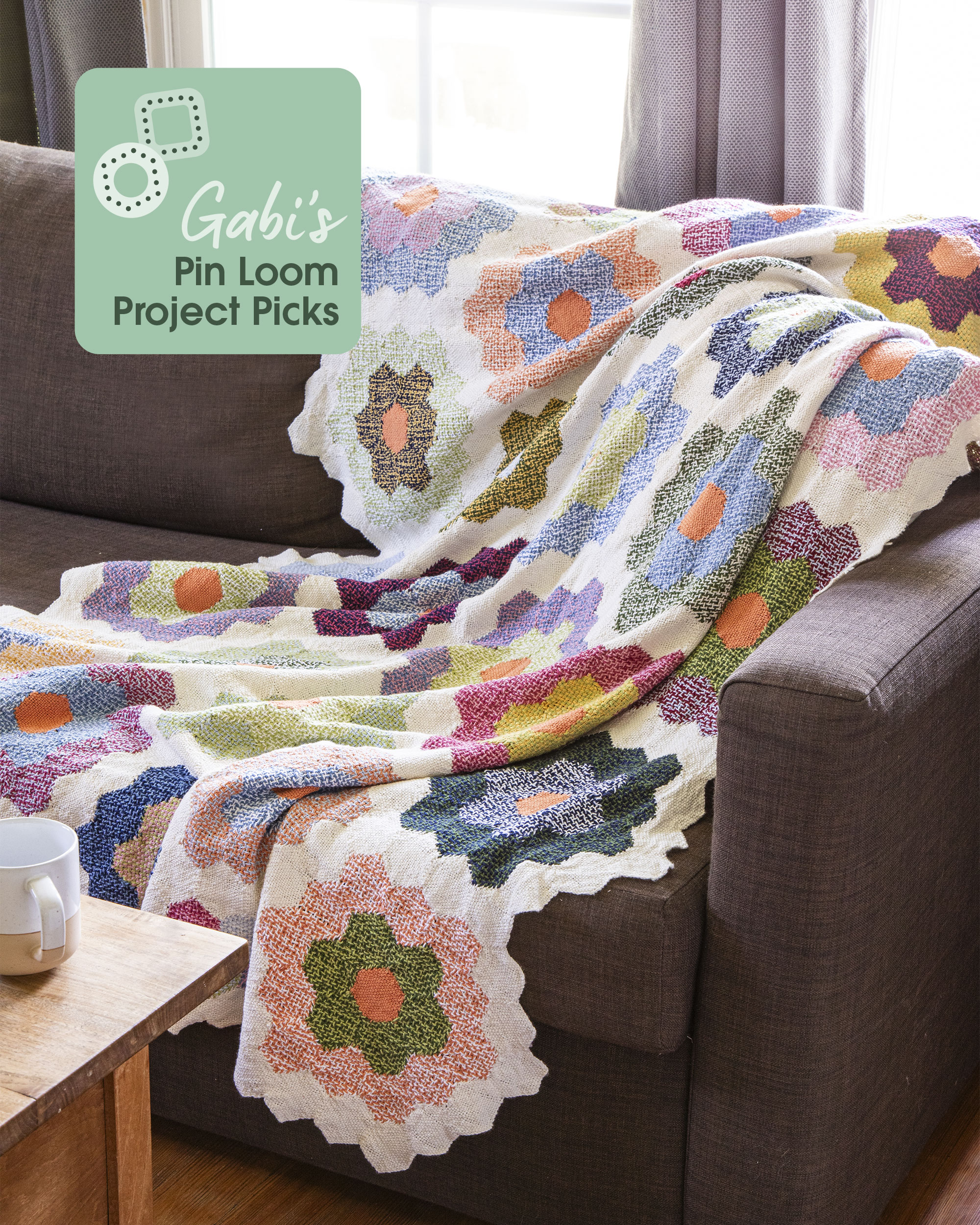 Flower Garden Throw Image