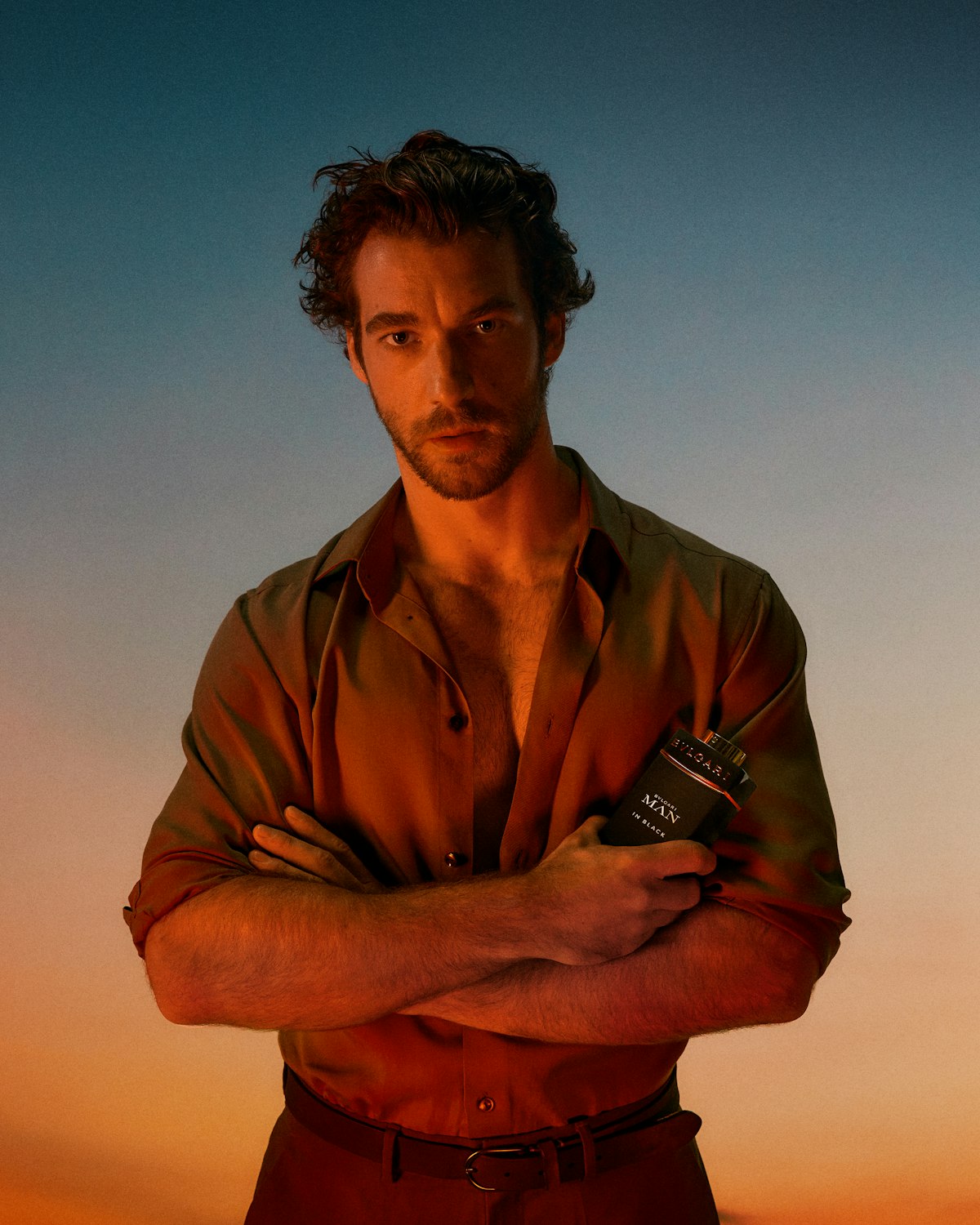 Lorenzo Viotti is the new face of Bulgari Man fragrances