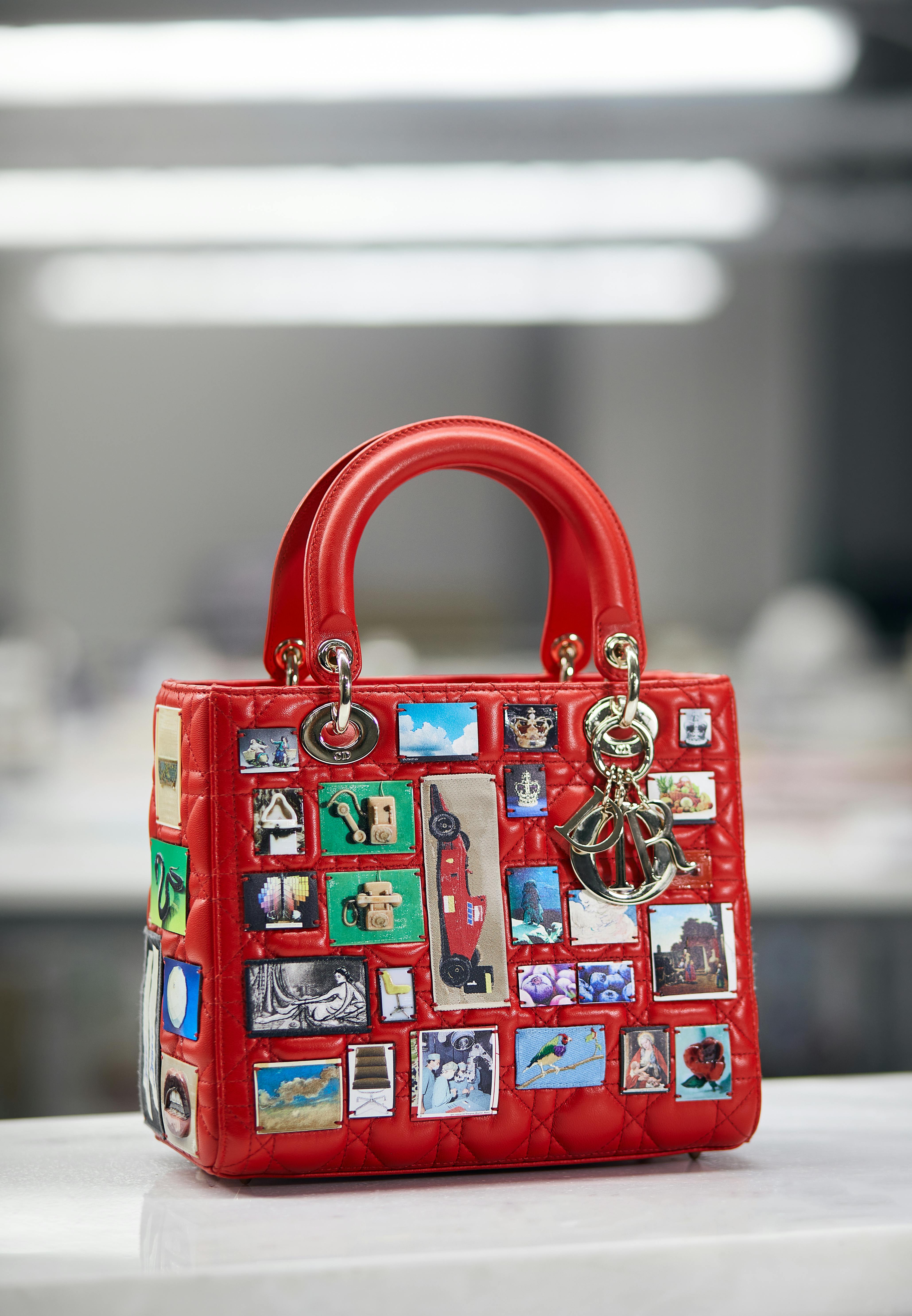 7 Artists Design Lady Dior Bags - Dior Lady Art Artist Collaboration
