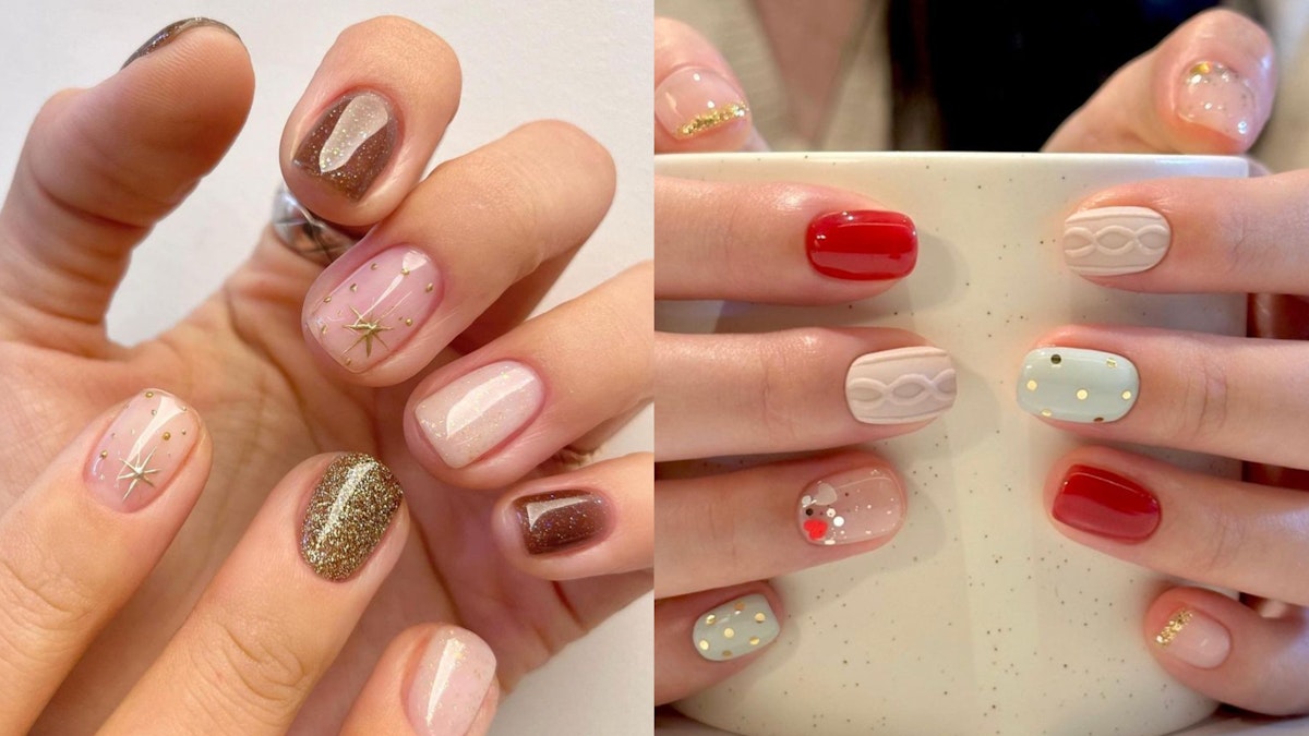 Get ready for the winter holidays 20 Christmas manicure ideas