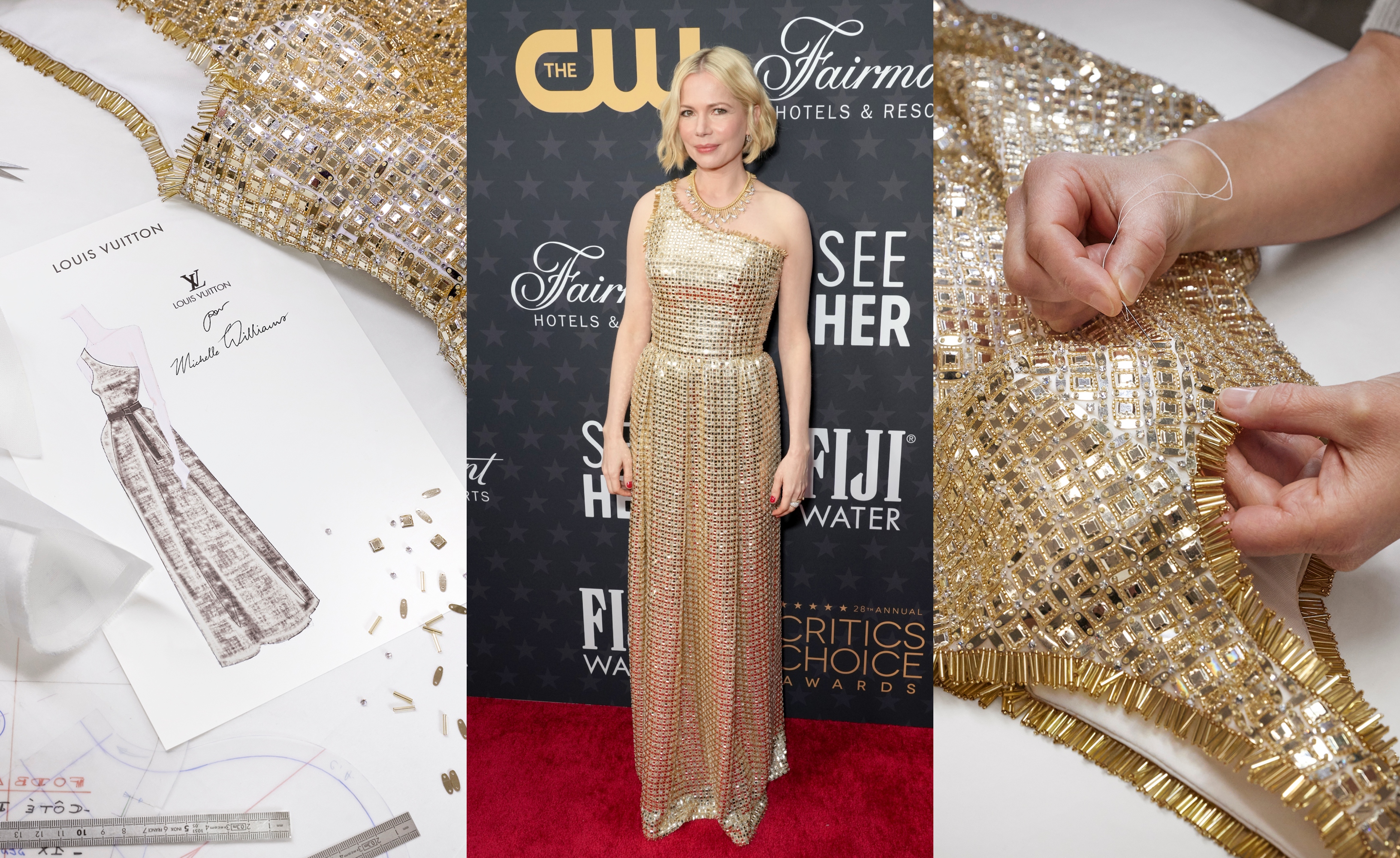 Oscars 2021: Inside the making of Regina King's Louis Vuitton dress | Vogue  France