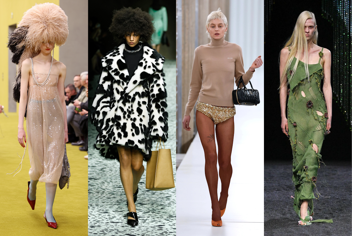 10 women's fashion trends from the fall winter 2023-24 fashion shows