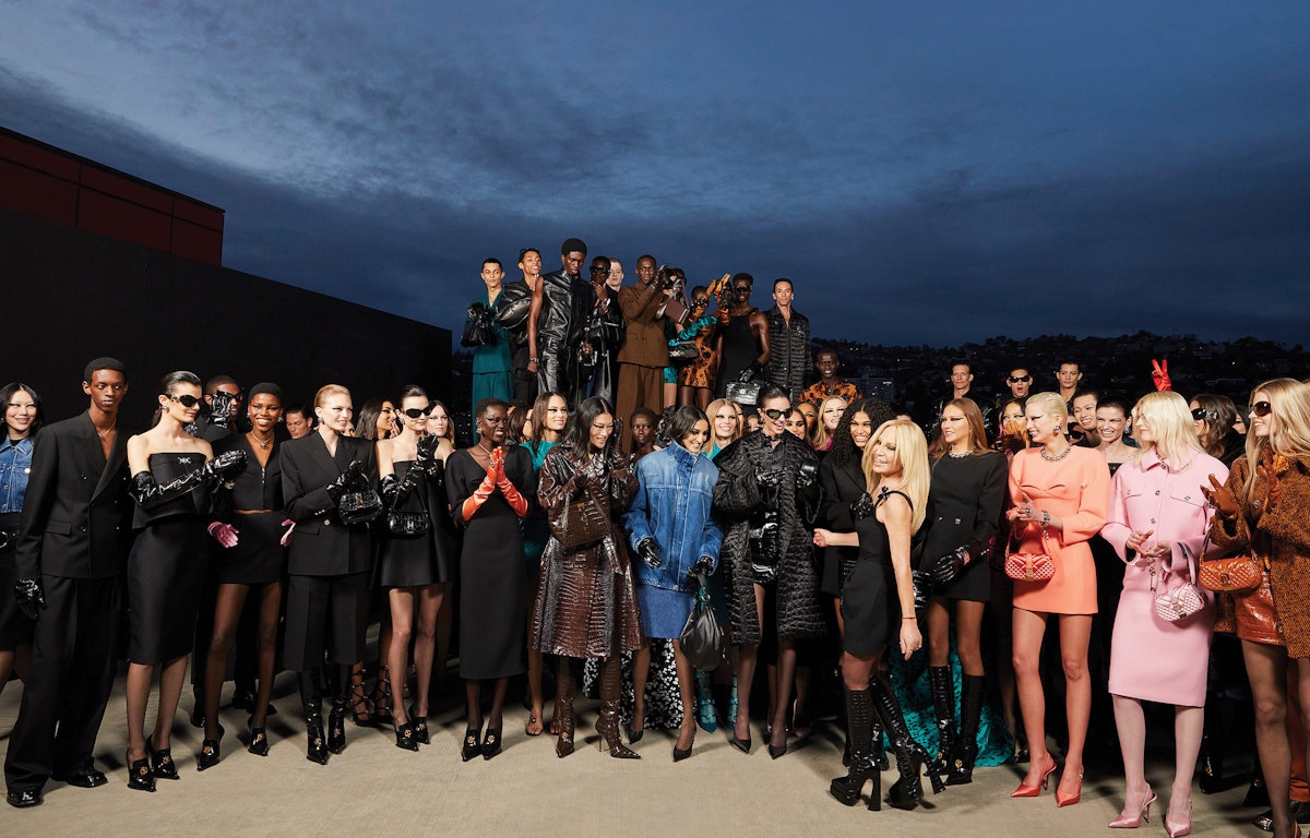 Donatella Versace and Dua Lipa talk creating a successful celebrity collab