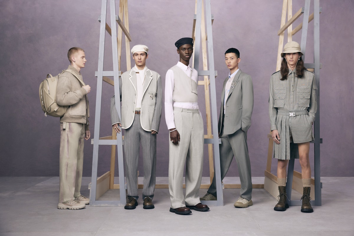Dior Men: a tribute to Kim Jones' Buffalo style for Spring 2024