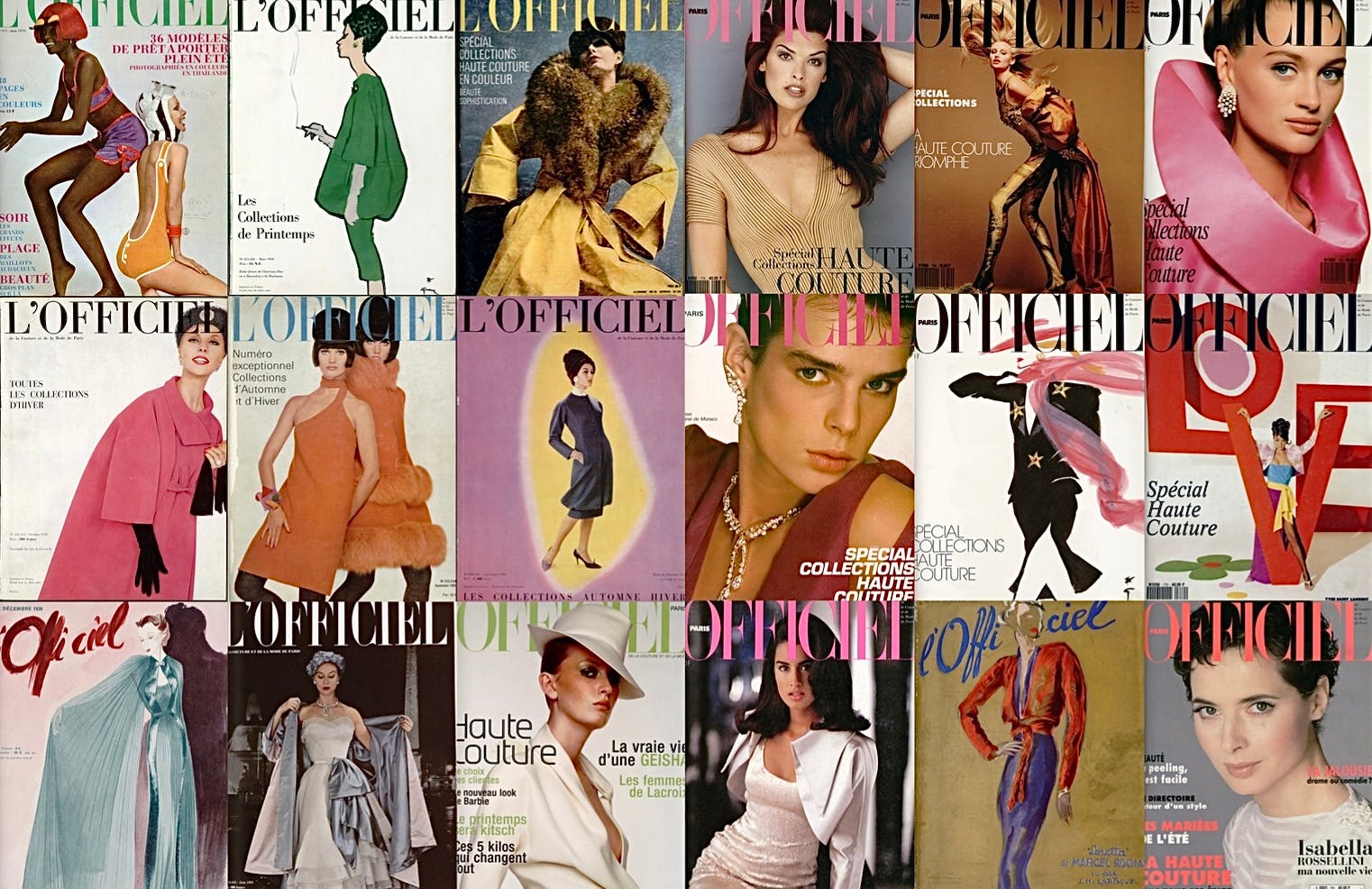 High fashion through the 