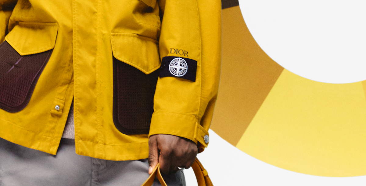 DIOR AND STONE ISLAND キーホルダー ブルー アクセサリー
