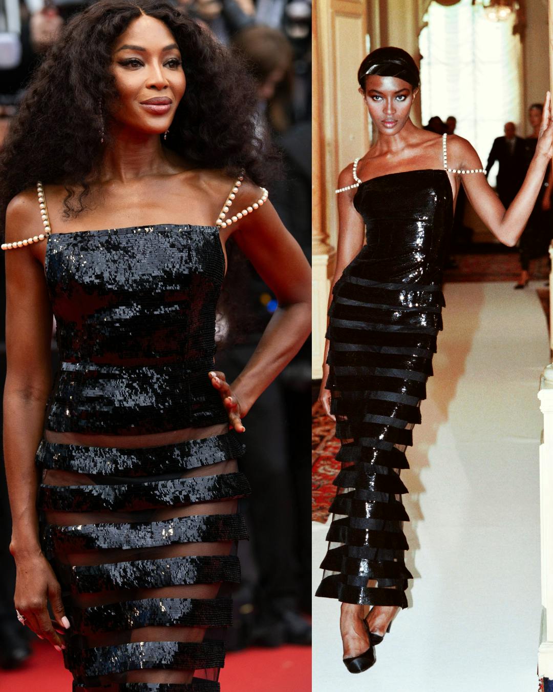 Naomi Cambpell, everything about the couture dress she wore at Cannes Naomi Cambpell, everything about the couture dress she wore at Cannes