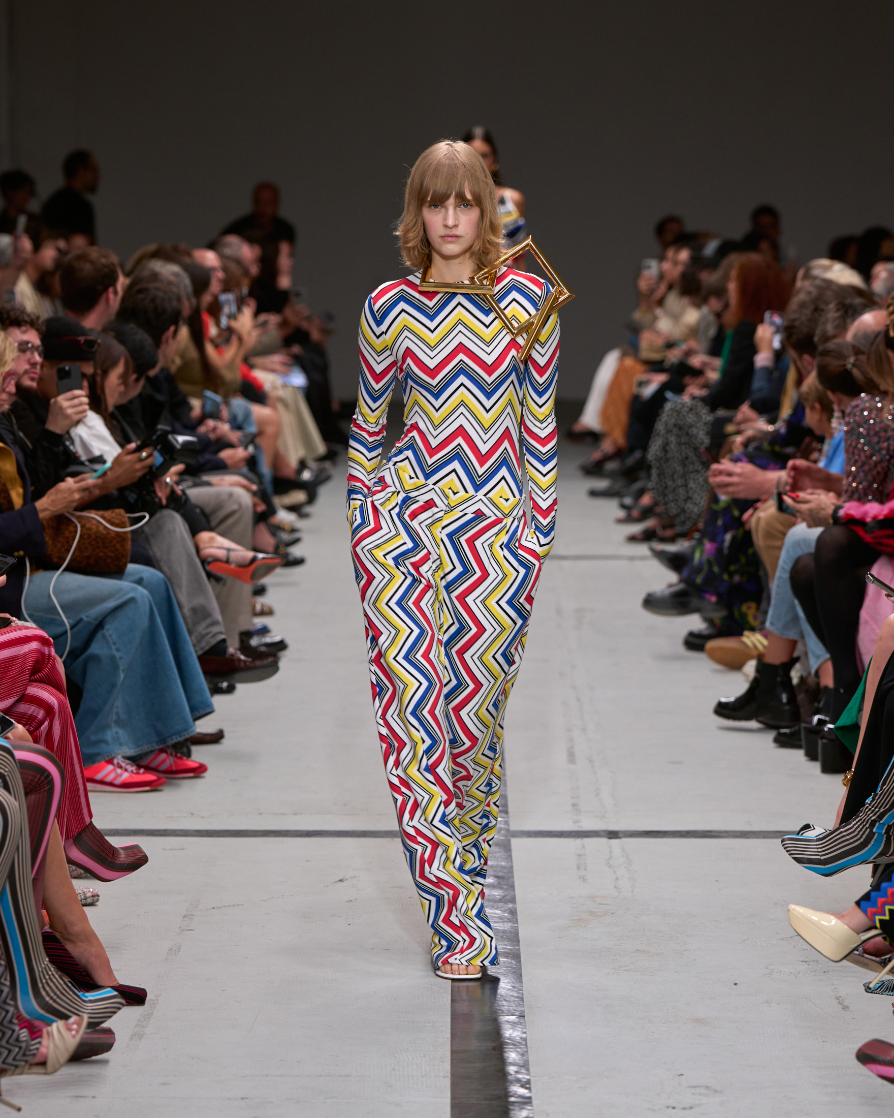 Missoni, Zigzag returns for the spring summer 2025 show