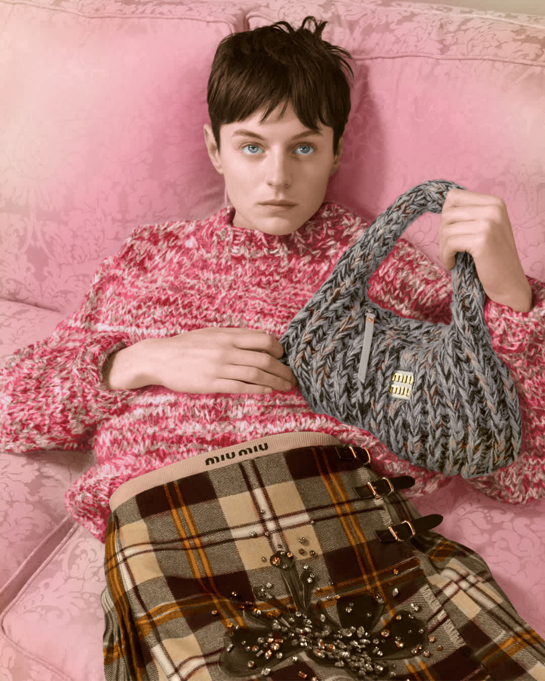 Miu Miu Upcycled Holiday 2024: a fully recycled collection