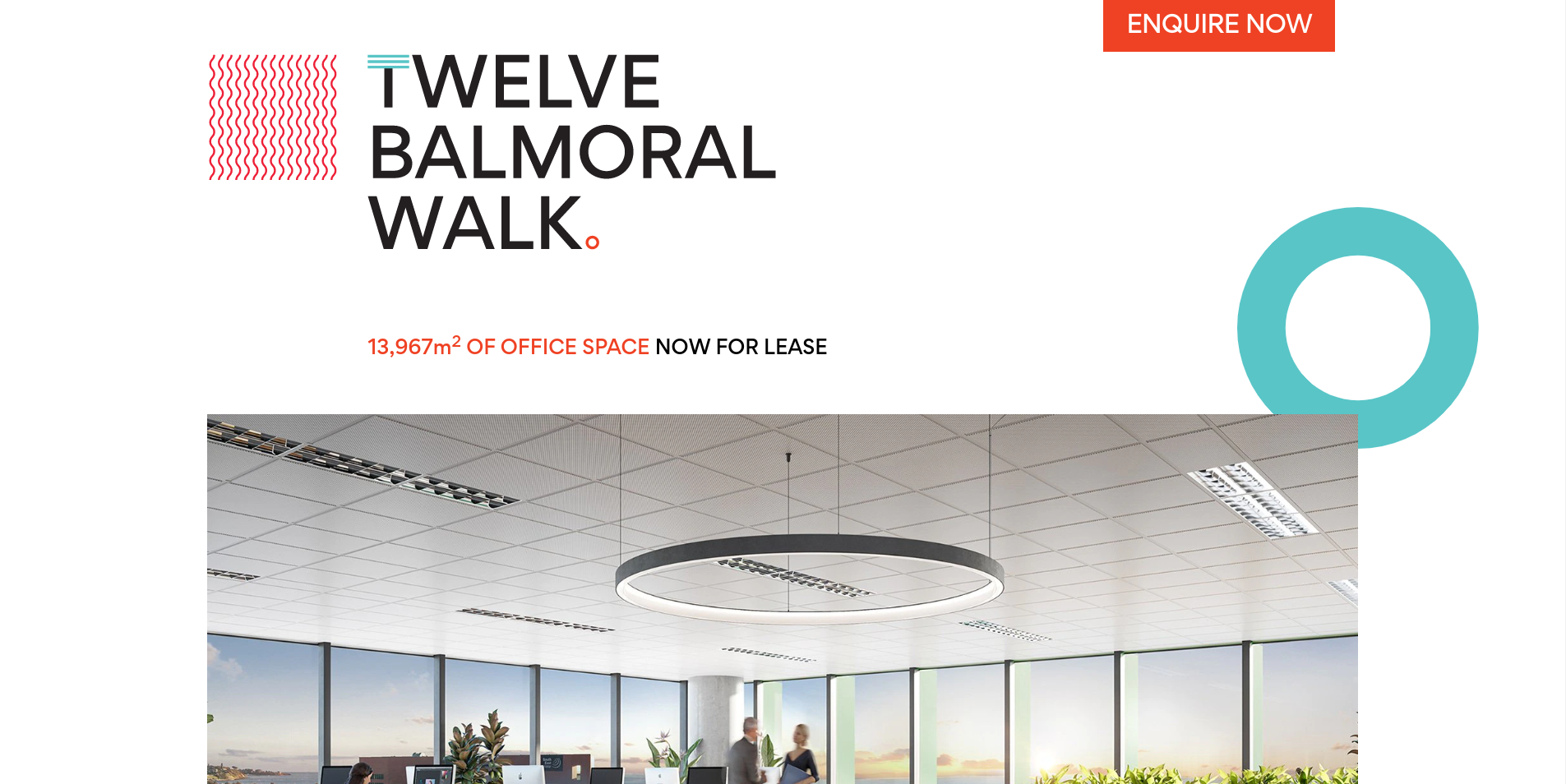 Screen capture of www.12balmoralwalk.com.au