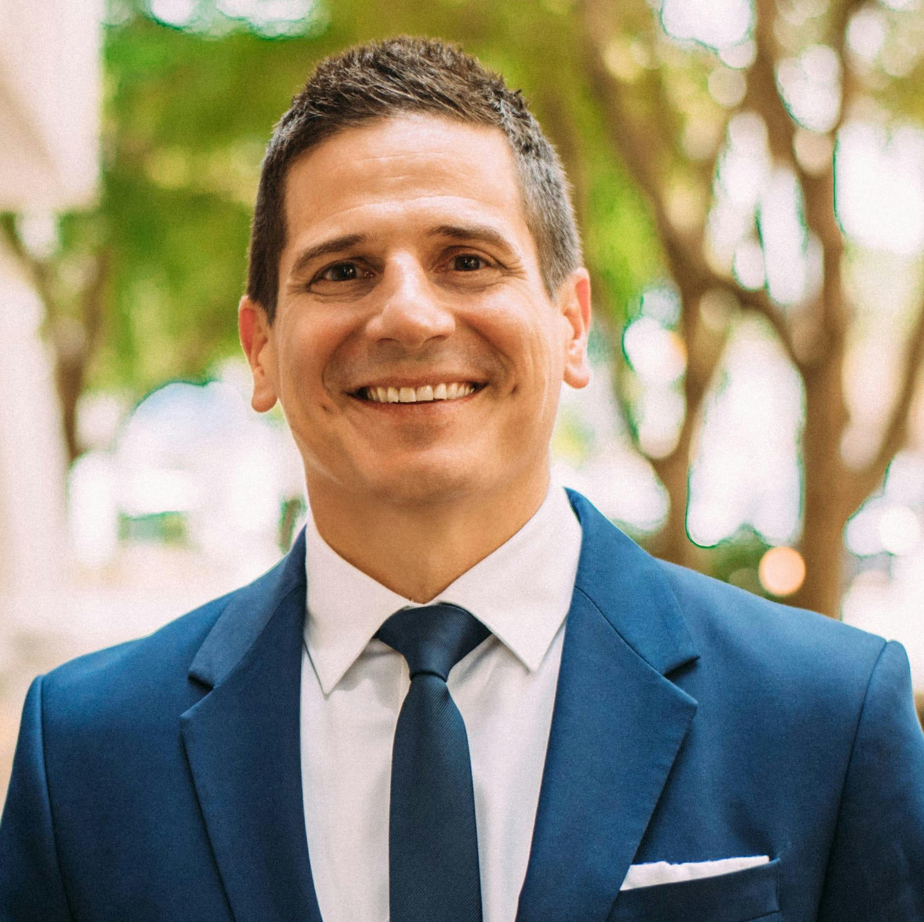 Close up of Dr. Greco III