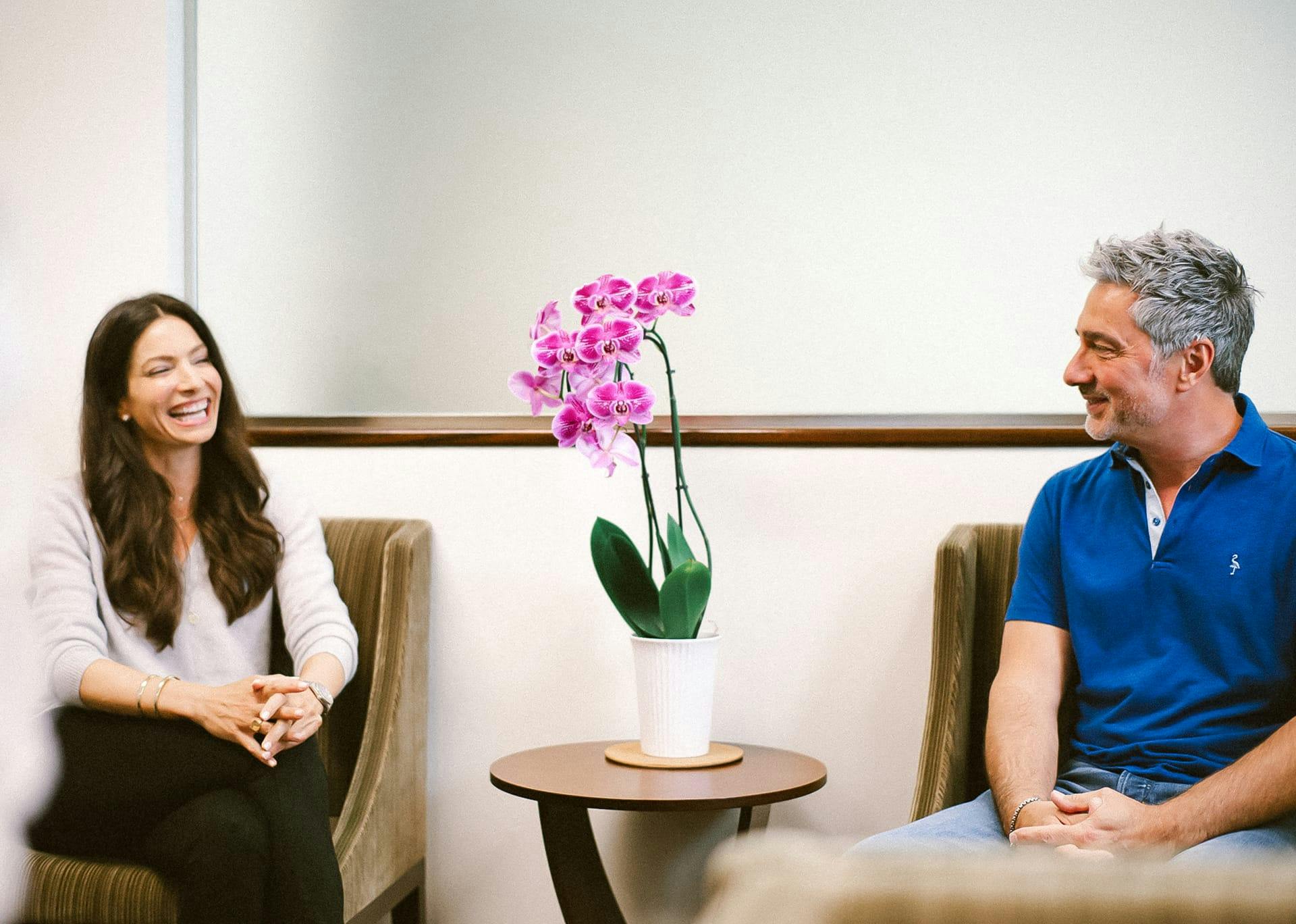 patients in the waiting room