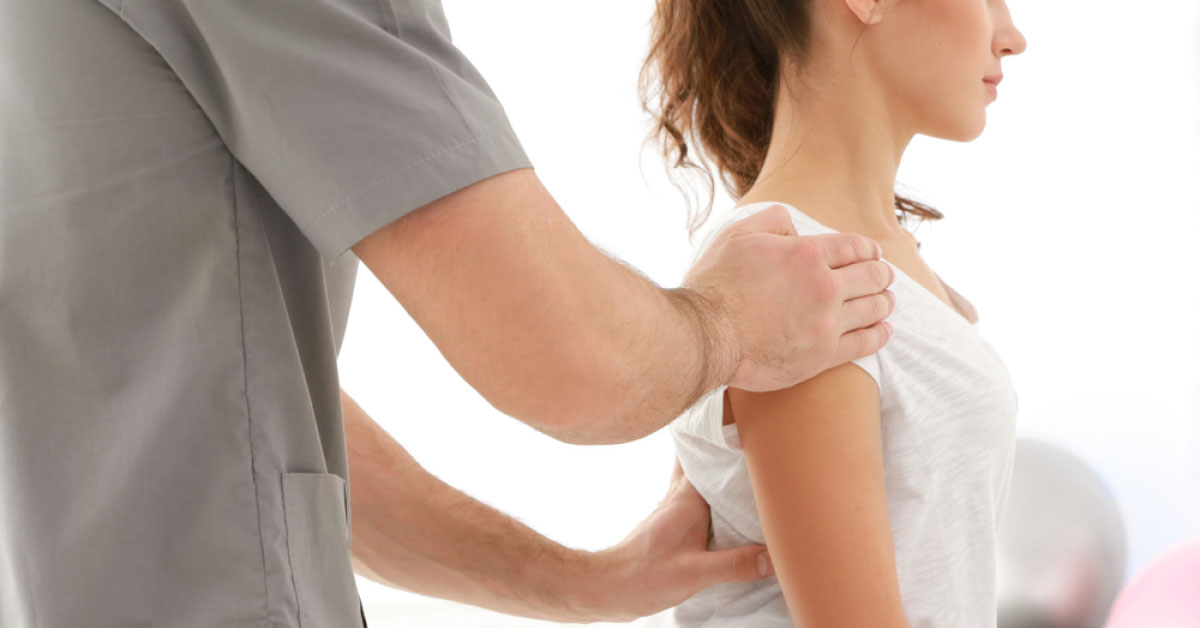 Physiotherapist with Female Patient - Foundation Education