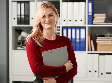 Woman at the office