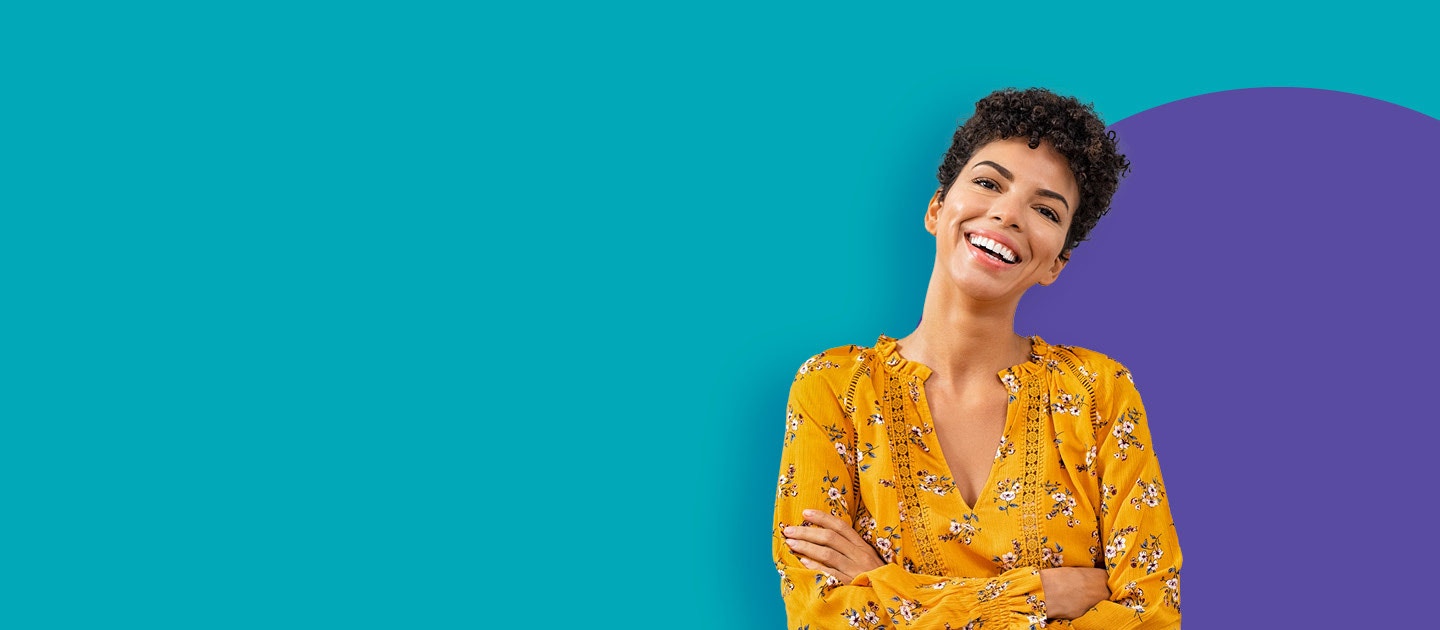 Smiling Successful Woman