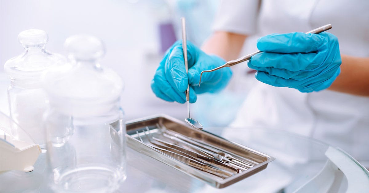 sterile dental instruments for dental treatment