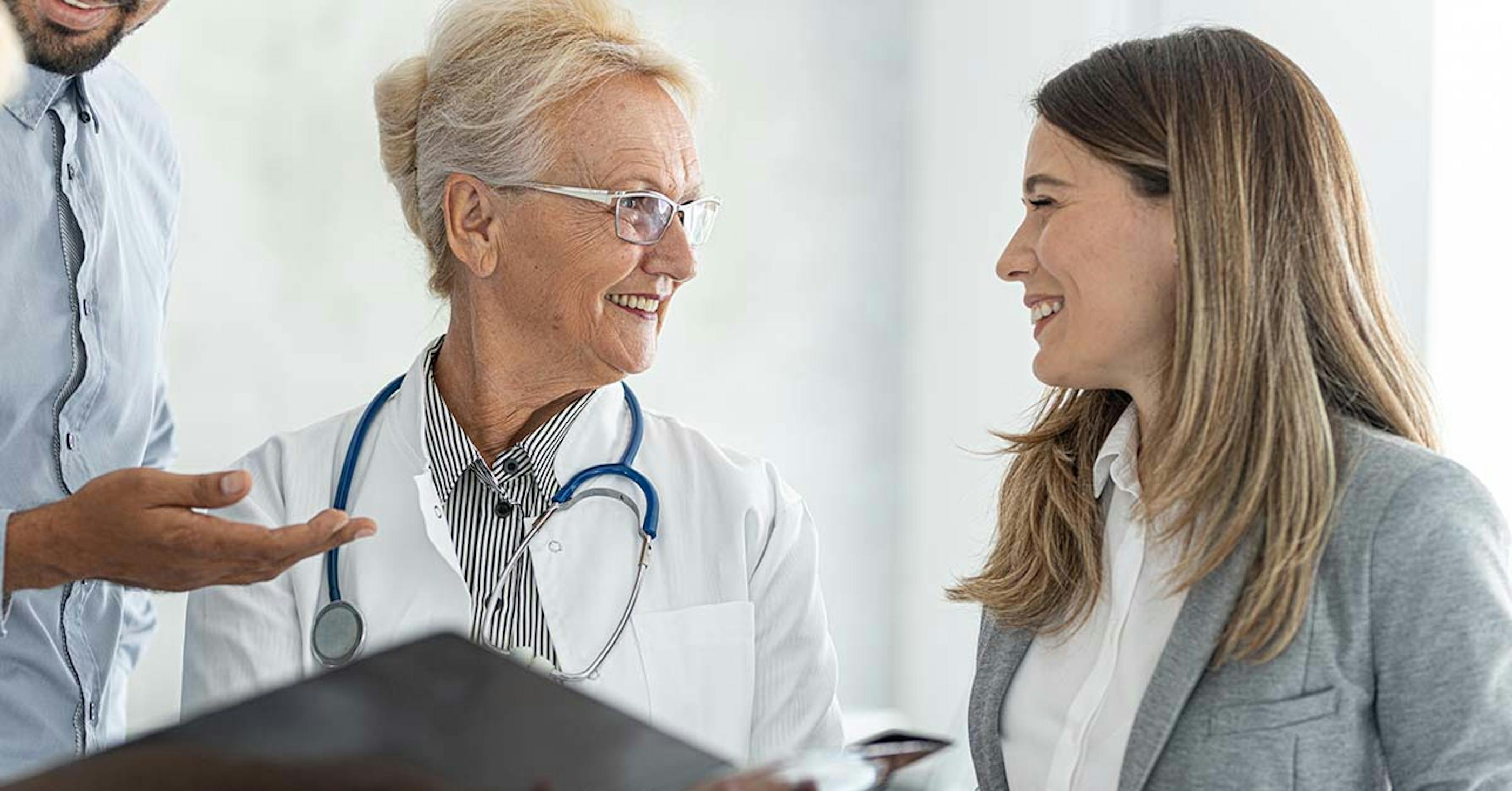 health admin and doctor