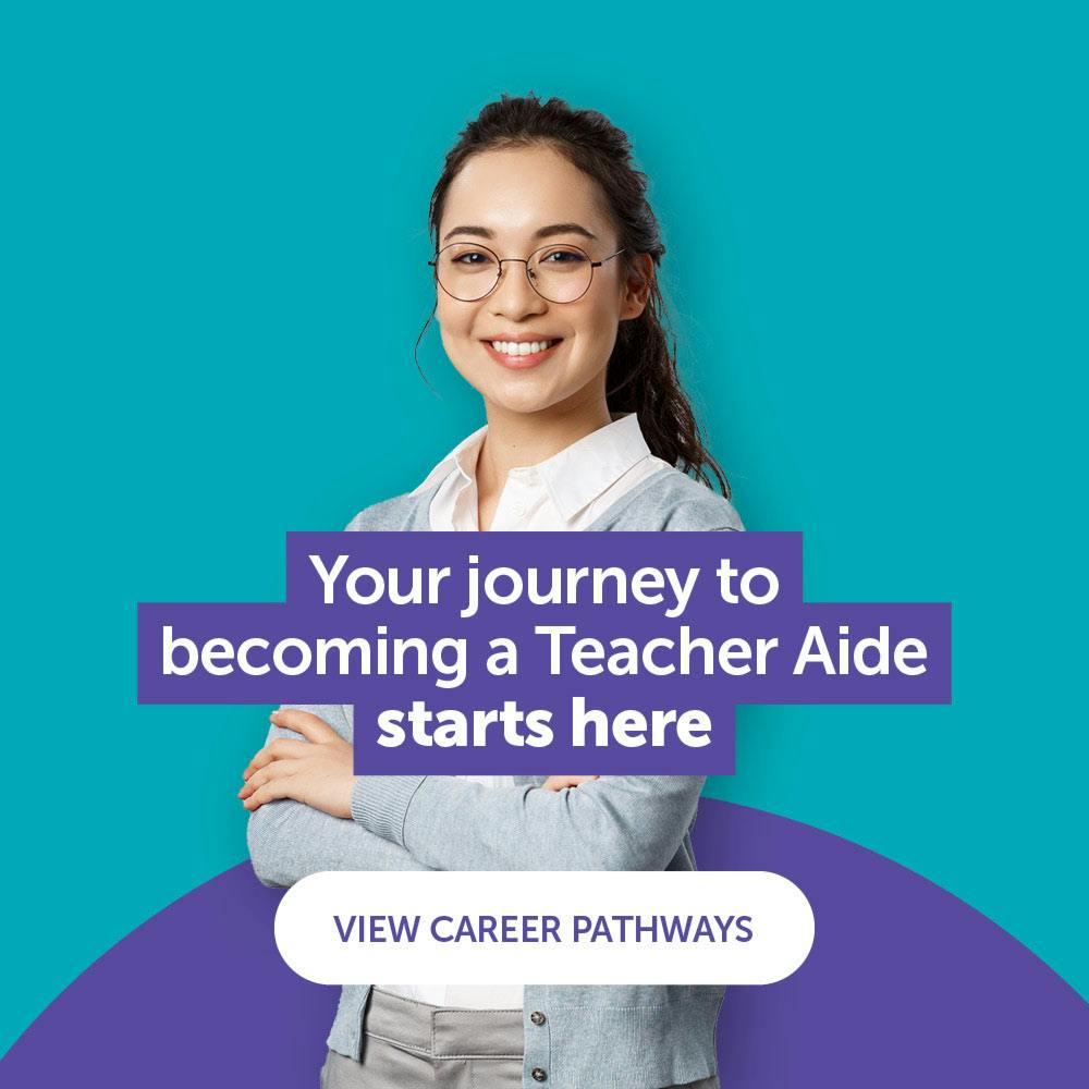 Career Pathways - Teacher Aide Course Page