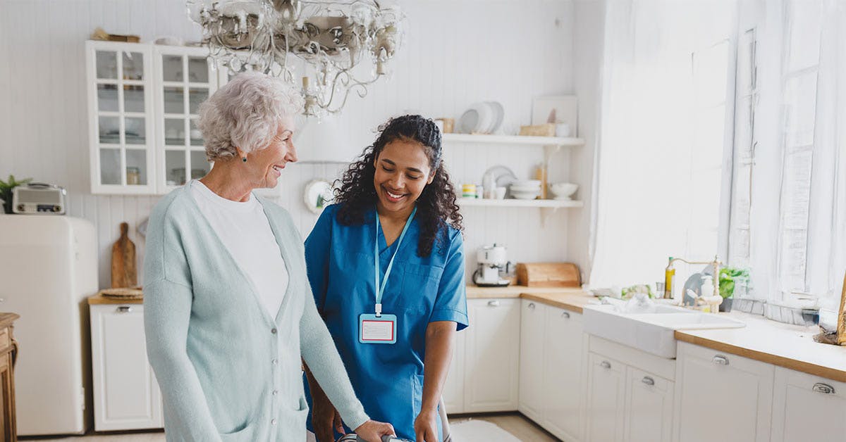 Support Worker with Older Women