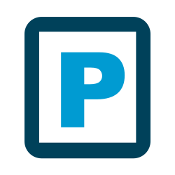 Icon representing: Parking space