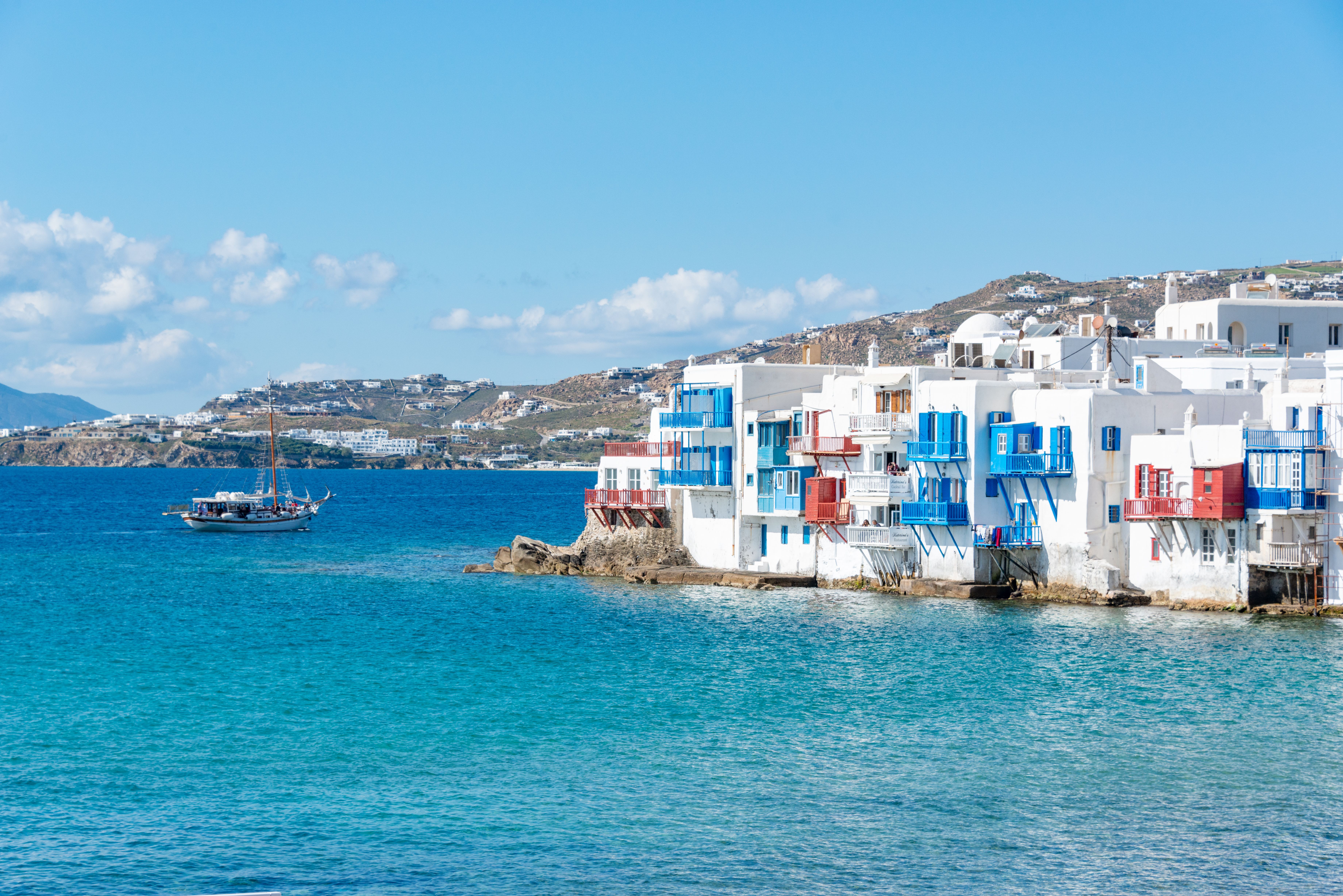Greek Coastal Houses